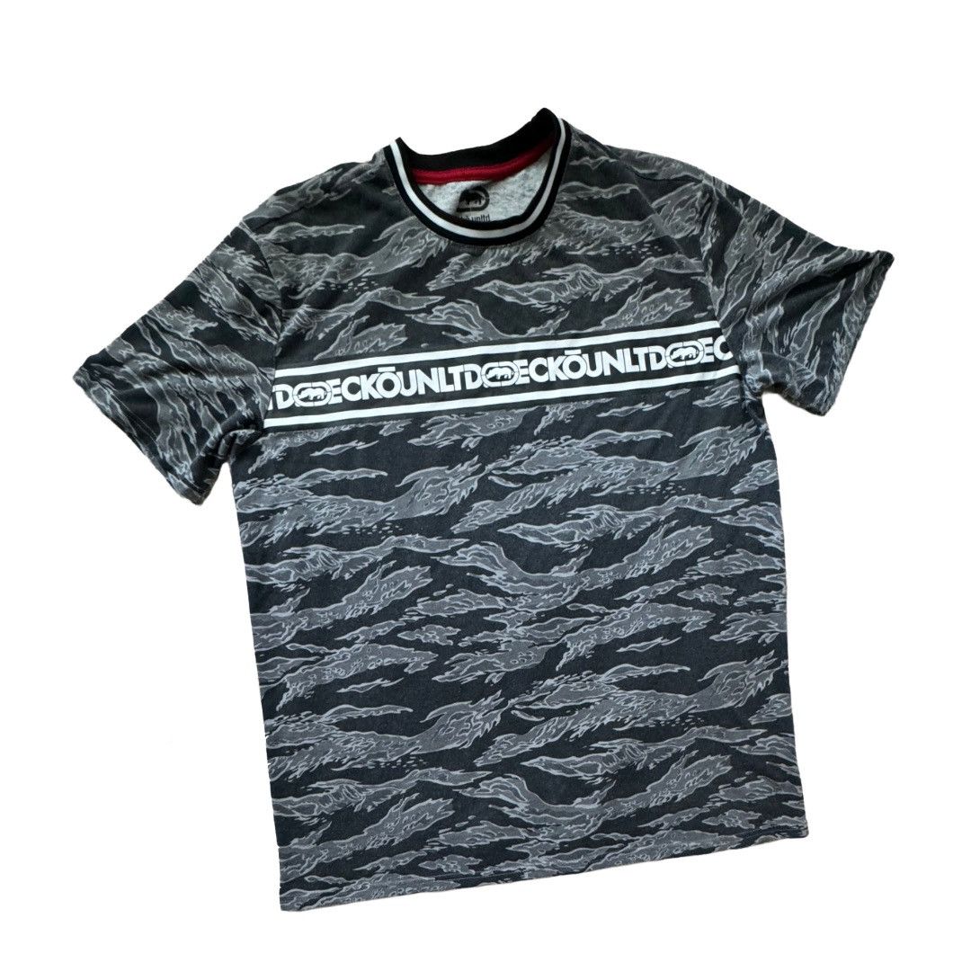 Ecko Unltd. XL ECKO UNLTD MENS Grey Camo T-Shirt Size US XL / EU 56 / 4 - 1 Thumbnail