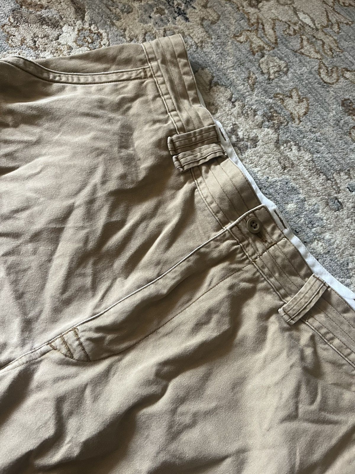 Polo Ralph Lauren MENS POLO RALPH LAUREN CARGO SHORTS BEIGE 40 Size US 40 / EU 56 - 3 Thumbnail