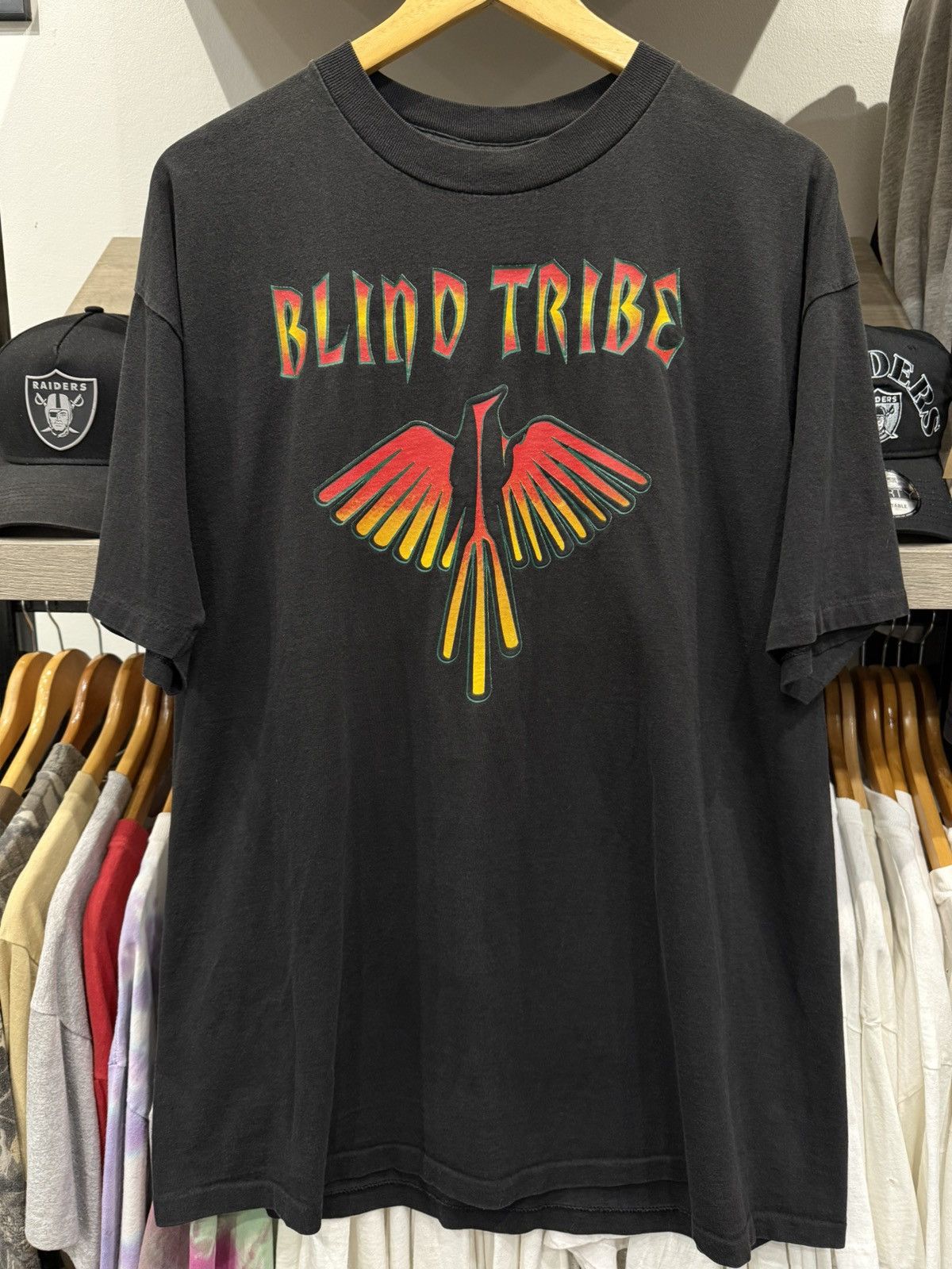 Other Vintage 90s Blind Tribe T-Shirt Size US XL / EU 56 / 4 - 1 Thumbnail