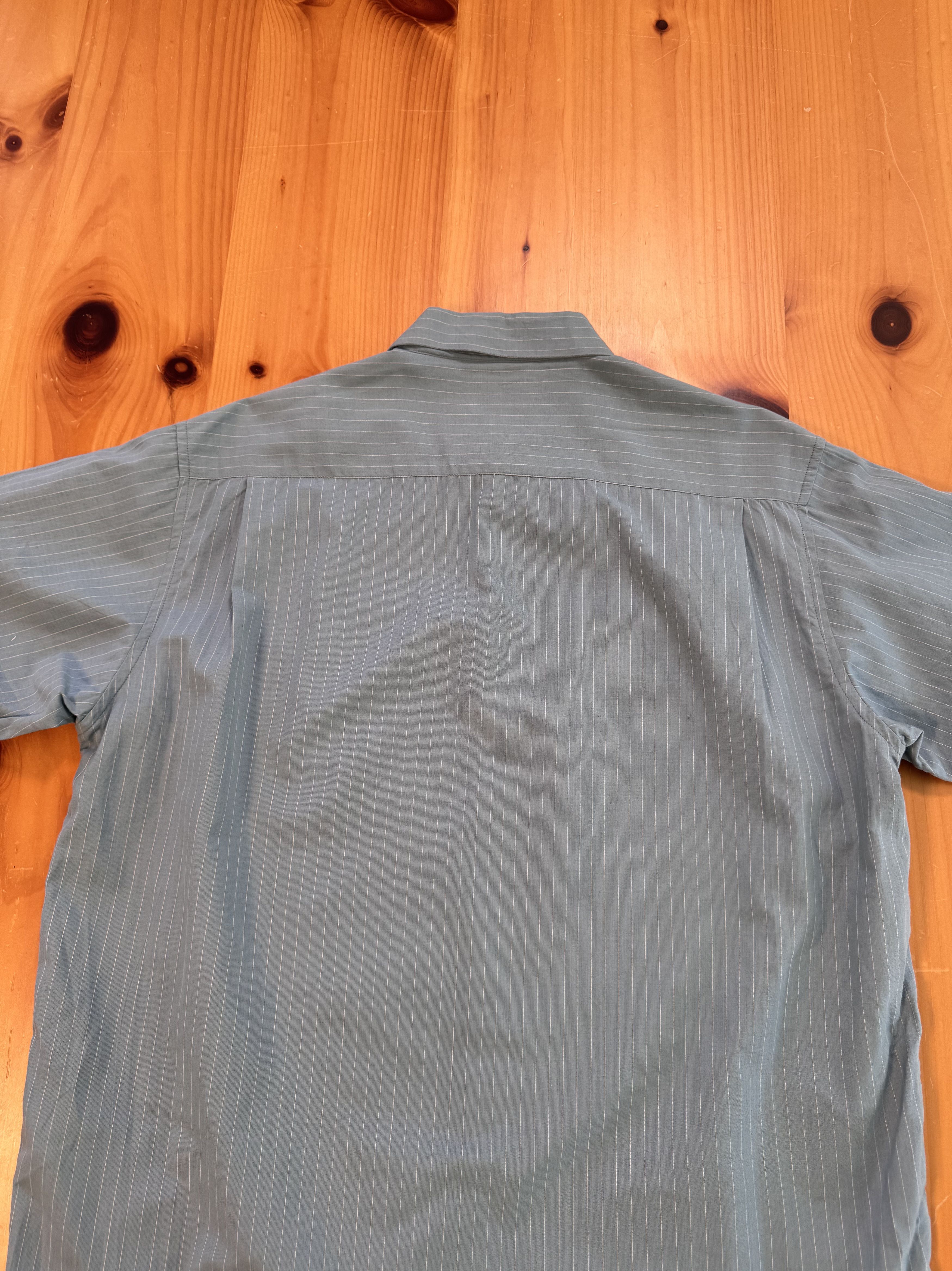 Stussy Vintage Stussy Pinstripe Shirt Size US L / EU 52-54 / 3 - 7 Thumbnail
