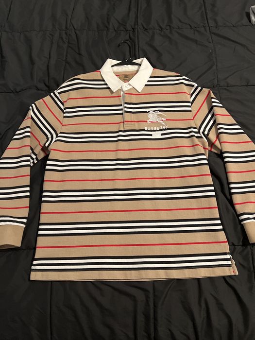 Supreme Supreme Burberry Rugby Long Sleeve | Grailed