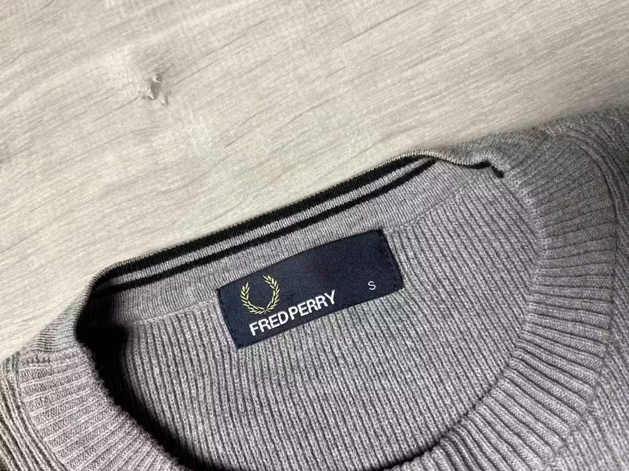 Fred Perry Fred Perry sweater cotton jumper size Small Size US S / EU 44-46 / 1 - 2 Thumbnail
