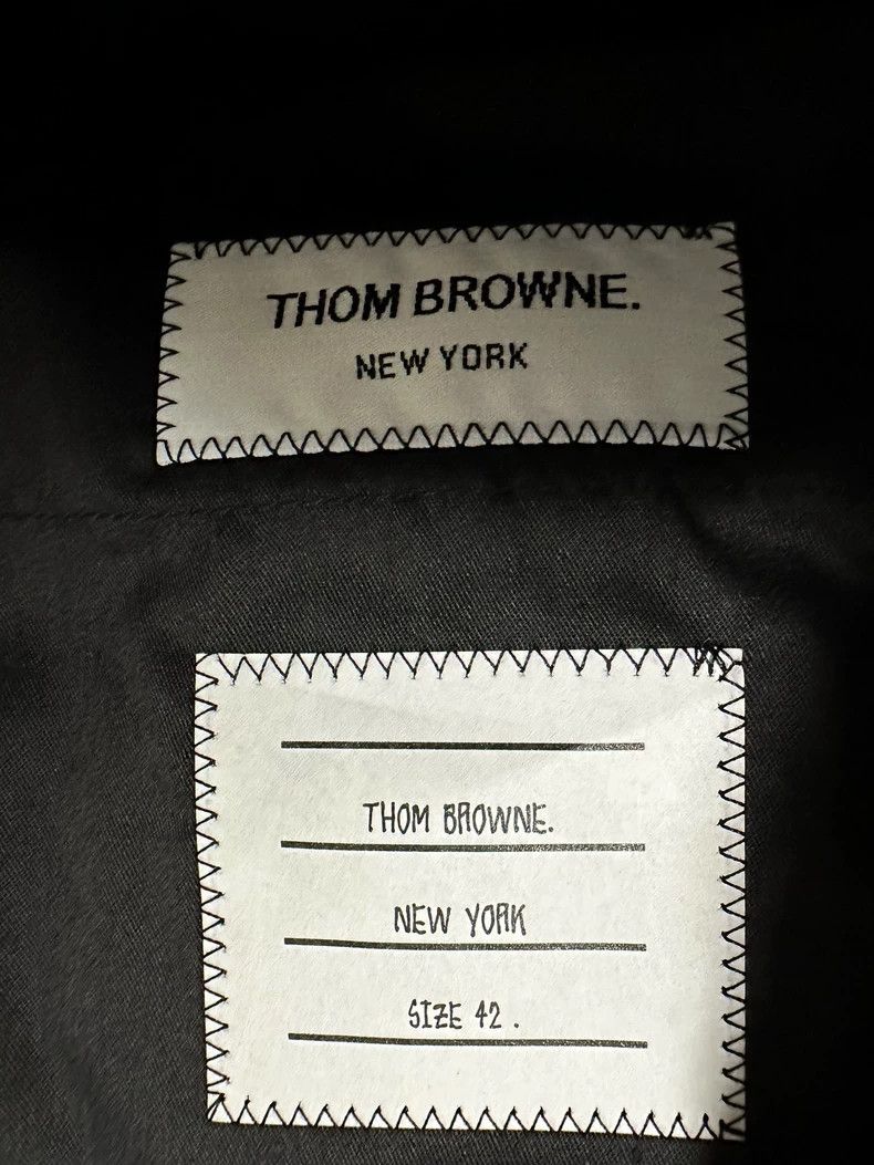 Thom Browne Thom BrowneDark blue classic suit pants 2503-Nextarrow Size 27" / US 4 / IT 40 - 3 Thumbnail