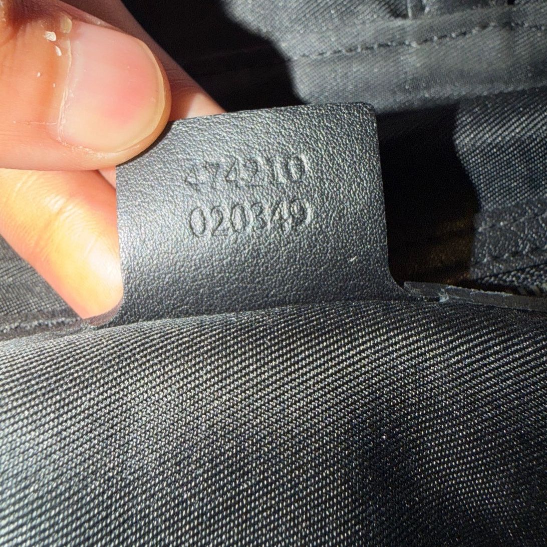 Gucci Gucci "Real" Drawstring Backpack Leather 14.5x15.5 Size ONE SIZE - 5 Thumbnail
