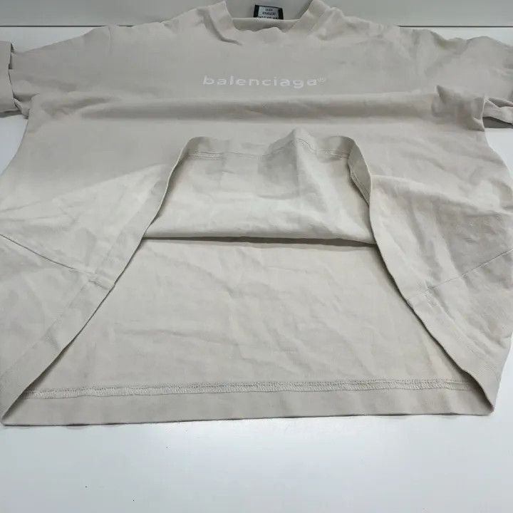 Balenciaga Balenciaga Balenciaga Logo Print Short Sleeve TShirt -2507 Size US S / EU 44-46 / 1 - 7 Thumbnail