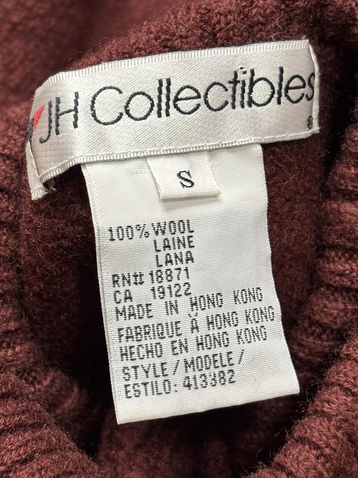 JH Collectibles VTG JH Collectibles Sweater Womens Small Wool Chunky Cable Size S / US 4 / IT 40 - 2 Thumbnail