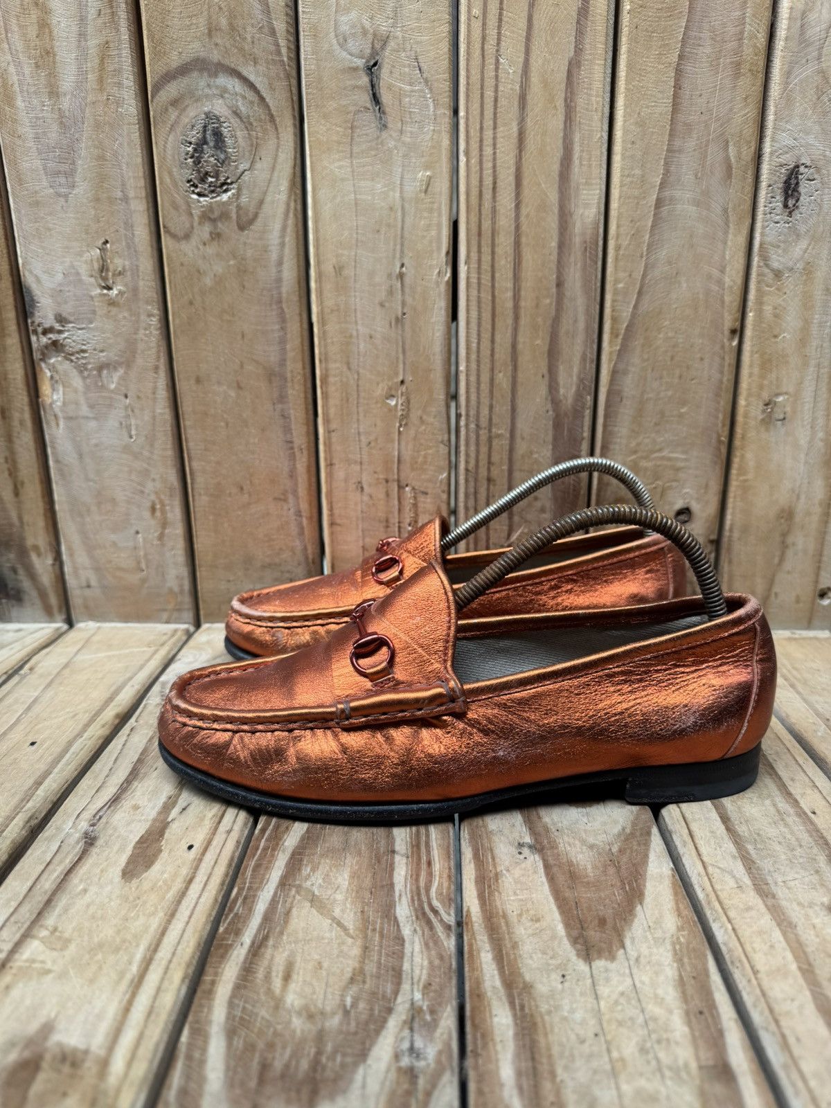 Gucci Gucci 1953 Orange women’s leather flats sz EUR 35.5 USA 5.5 Size US 5.5 / IT 35.5 - 14 Thumbnail