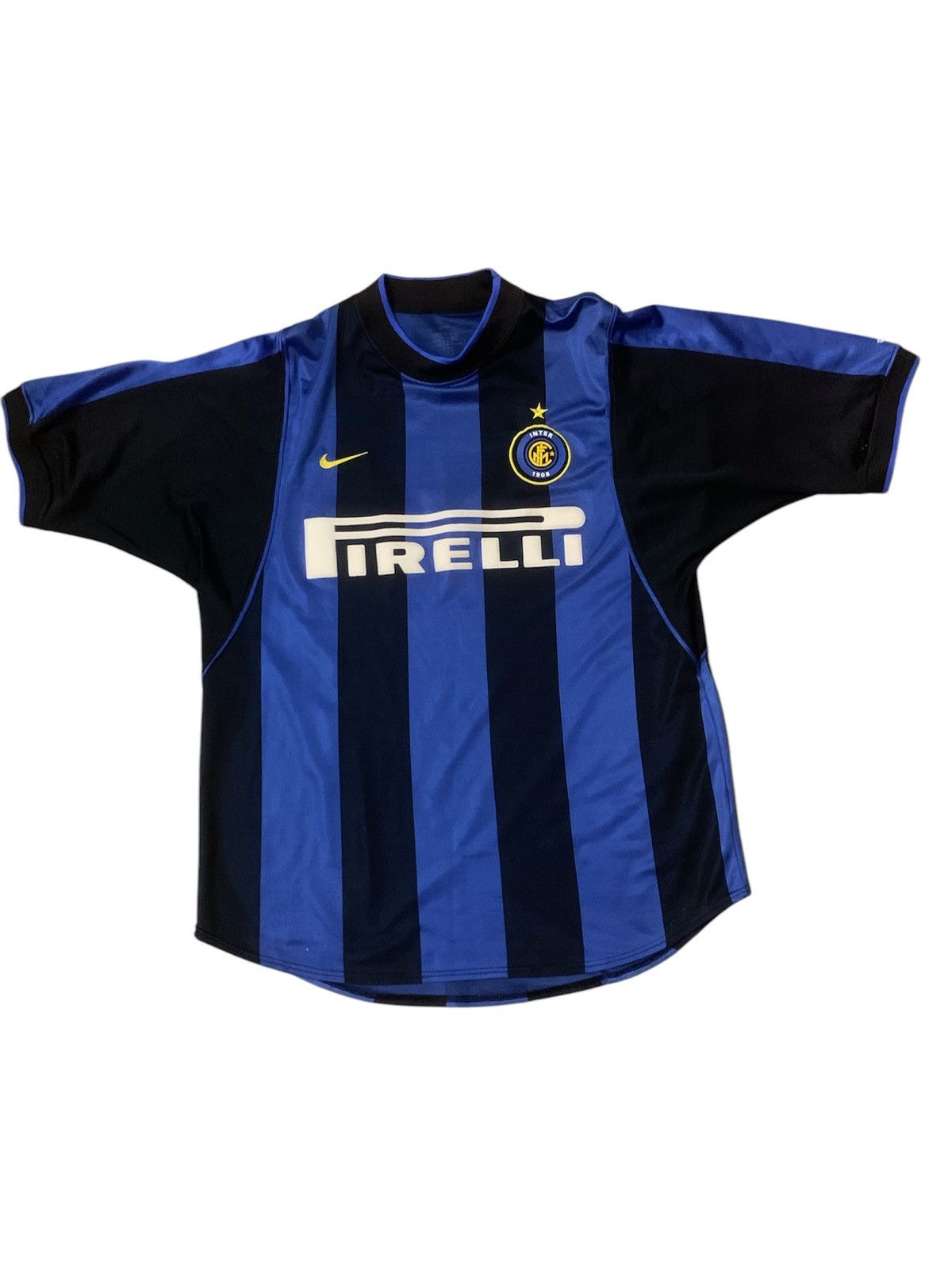 Nike × Vintage Vintage Y2K Inter Milan Home Jersey Size US L / EU 52-54 / 3 - 1 Thumbnail