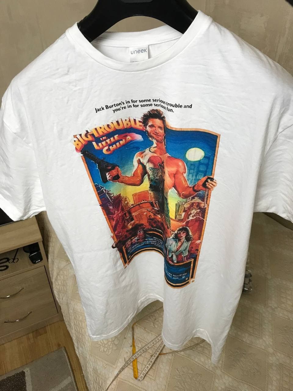 Vintage 🔥 Big Trouble in Little China Vintage Movie T Shirt USA Size US M / EU 48-50 / 2 - 4 Thumbnail