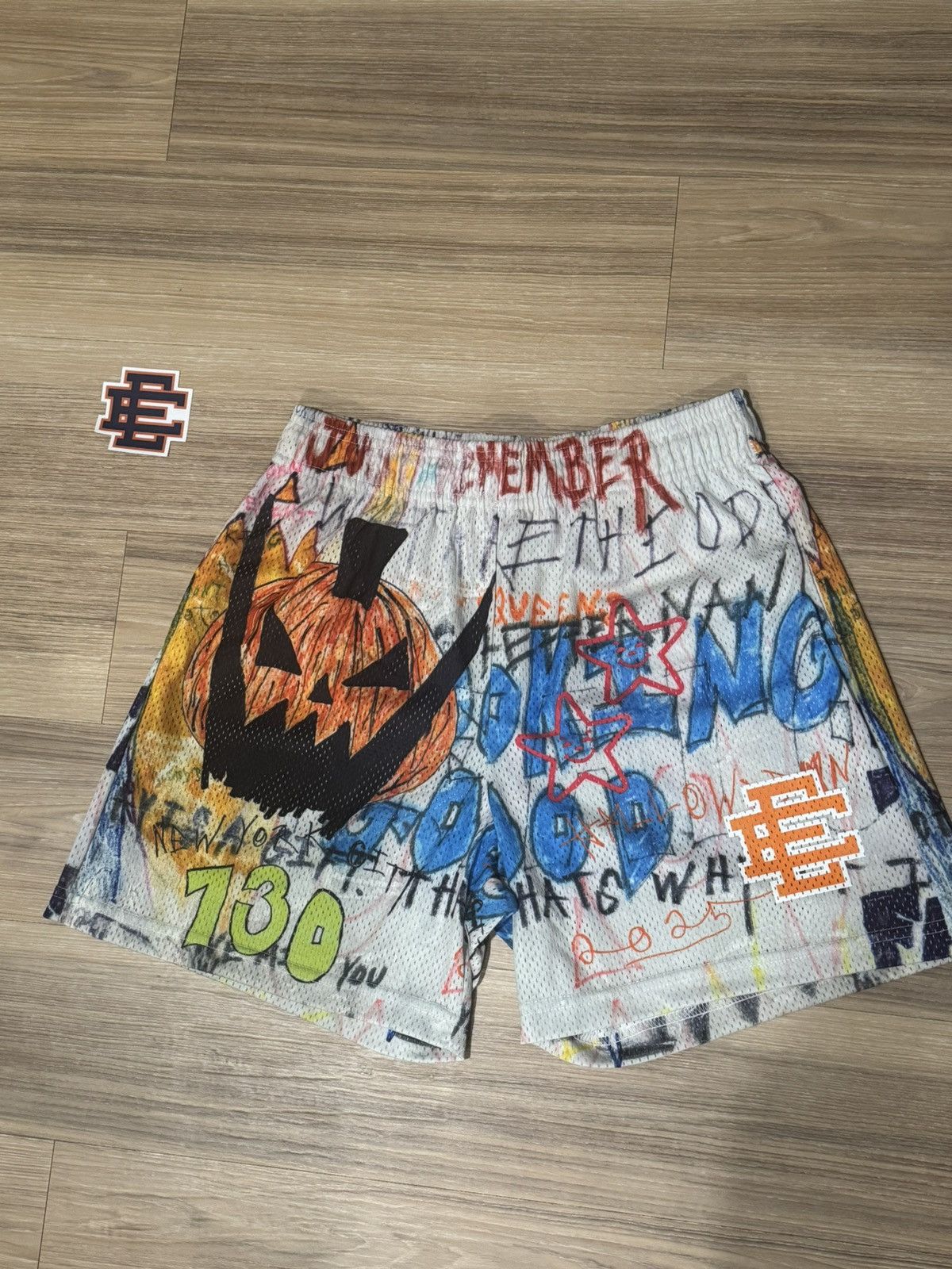 Asspizza × Eric Emanuel Eric Emanuel Asspizza halloween shorts Size L Large NEW Size US 36 / EU 52 - 1 Thumbnail