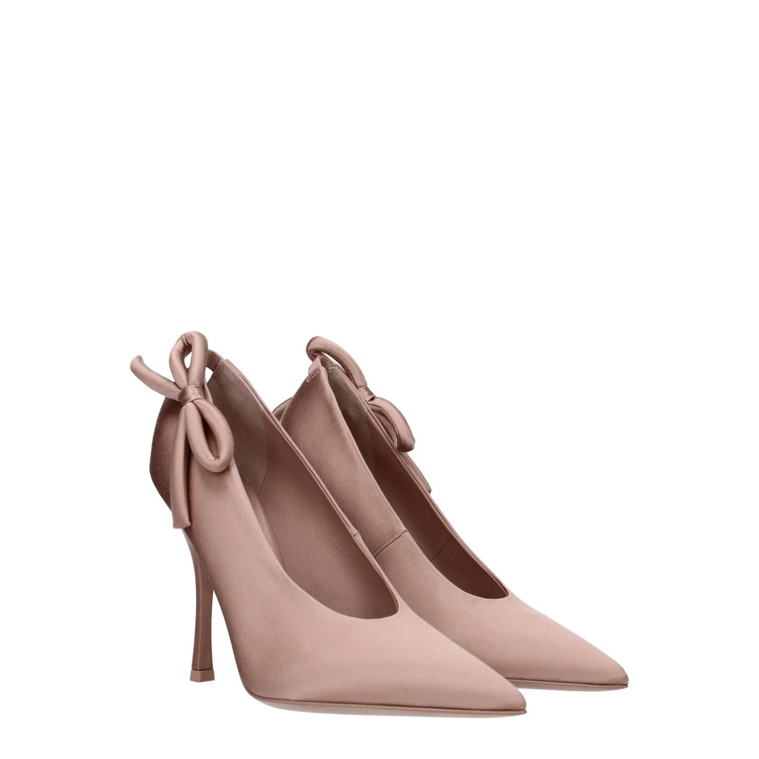 Valentino ob1o1e1224 Satin Pumps in Nude Size US 10.5 / IT 40.5 - 2 Thumbnail