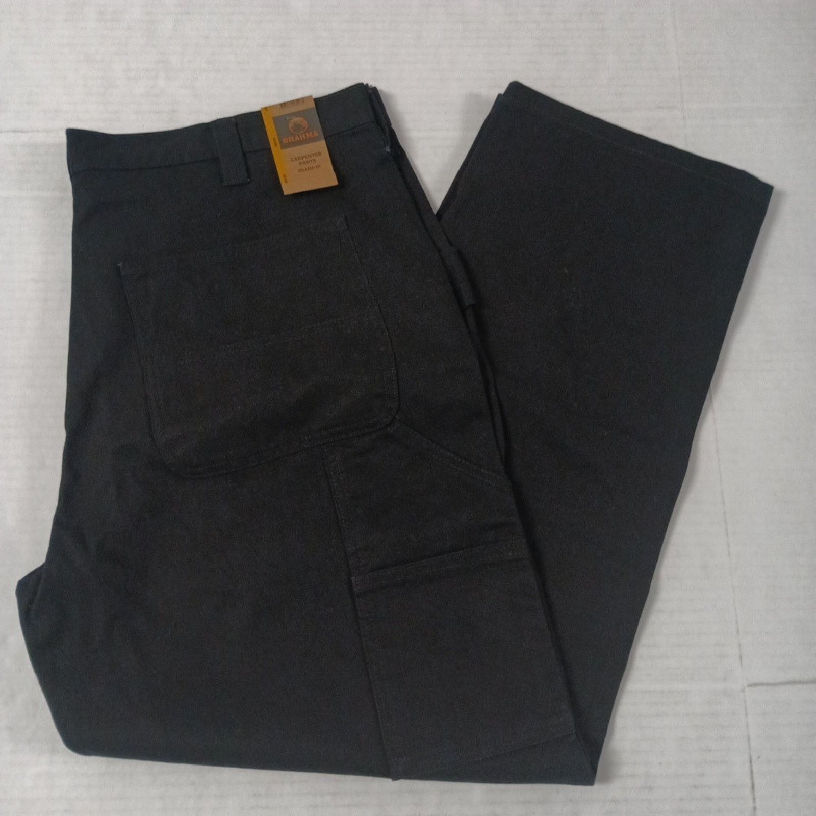 Other Brahma Work Carpenter Pants Men Size 38x30 Black Relaxed Fit Size US 38 / EU 54 - 1 Thumbnail