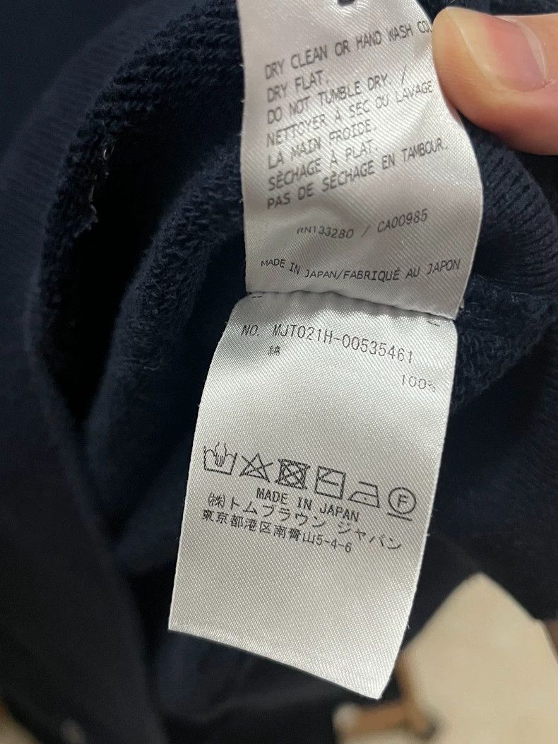 Thom Browne thom browneClassic four-striped blue sweatshirt 2503-Nextar Size US M / EU 48-50 / 2 - 7 Thumbnail
