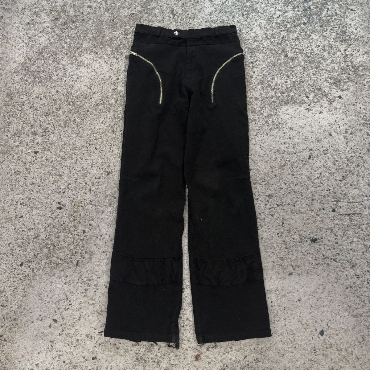 Other Ambivalence Online Viscose Rayon Moleskin Bondage Pants Size US 30 / EU 46 - 19 Thumbnail