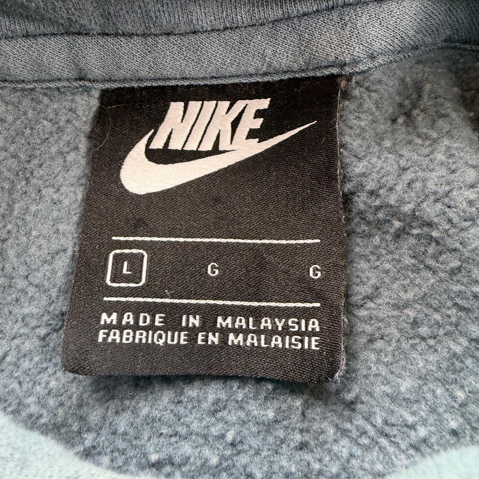 Nike Nike Just Do It Hoodie Teal Green Pullover Swoosh Sweatshirt Size US L / EU 52-54 / 3 - 4 Thumbnail