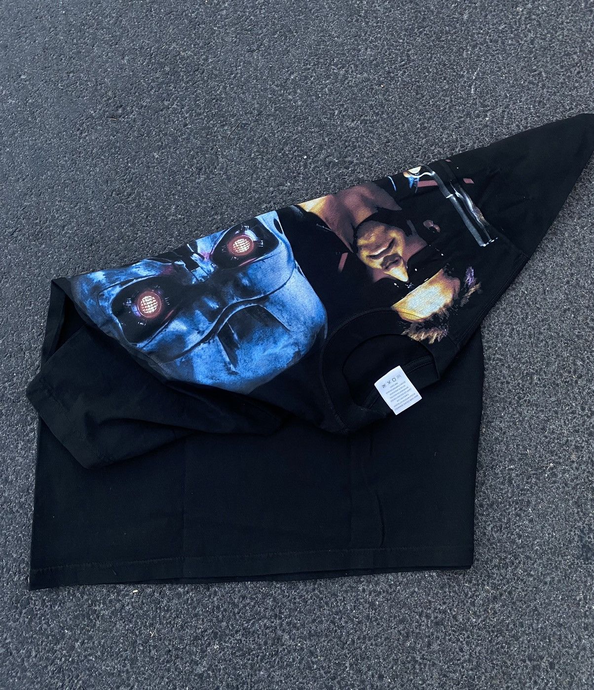 Band Tees × Vintage Vintage All Over Print Terminator Tee Size US L / EU 52-54 / 3 - 2 Thumbnail