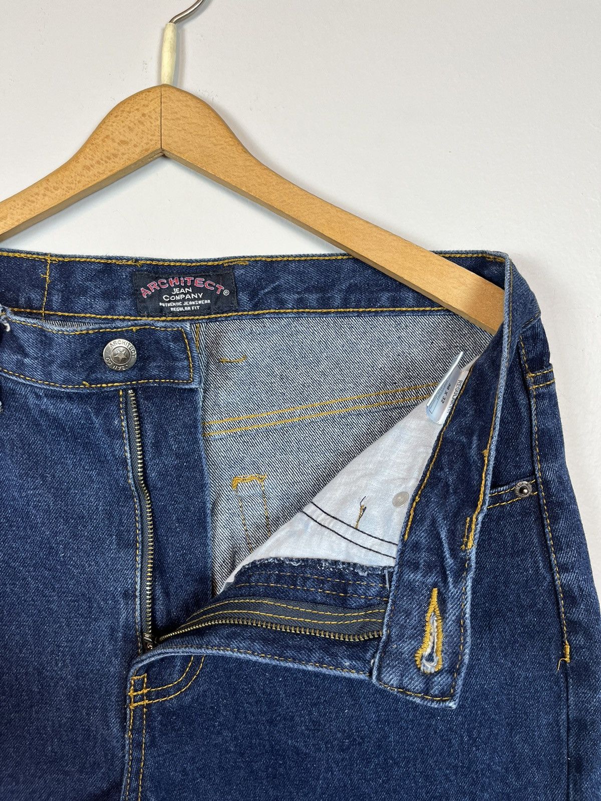 Architect × Japanese Brand × Vintage Vintage Architect Jeans regular fit Size US 30 / EU 46 - 5 Thumbnail