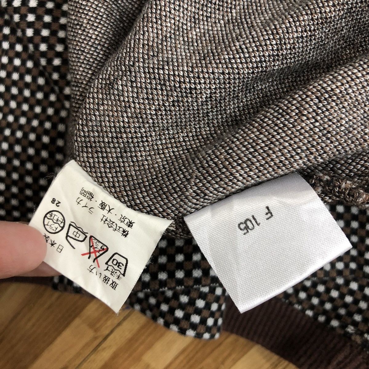 Kenzo Vintage KENZO Homme T -shirt Checkered Size US L / EU 52-54 / 3 - 6 Thumbnail