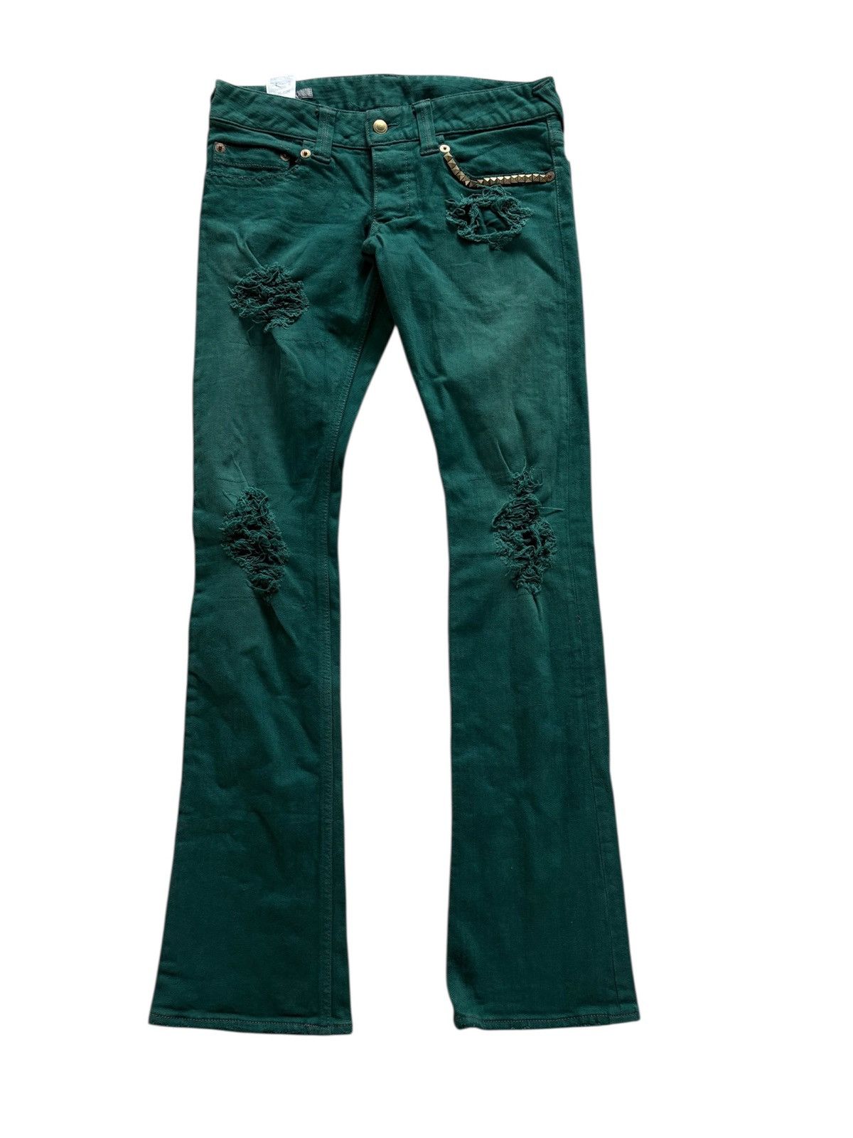 KMRii FrancisT . Mor.k.s Flare Denim Pants Size US 30 / EU 46 - 1 Thumbnail