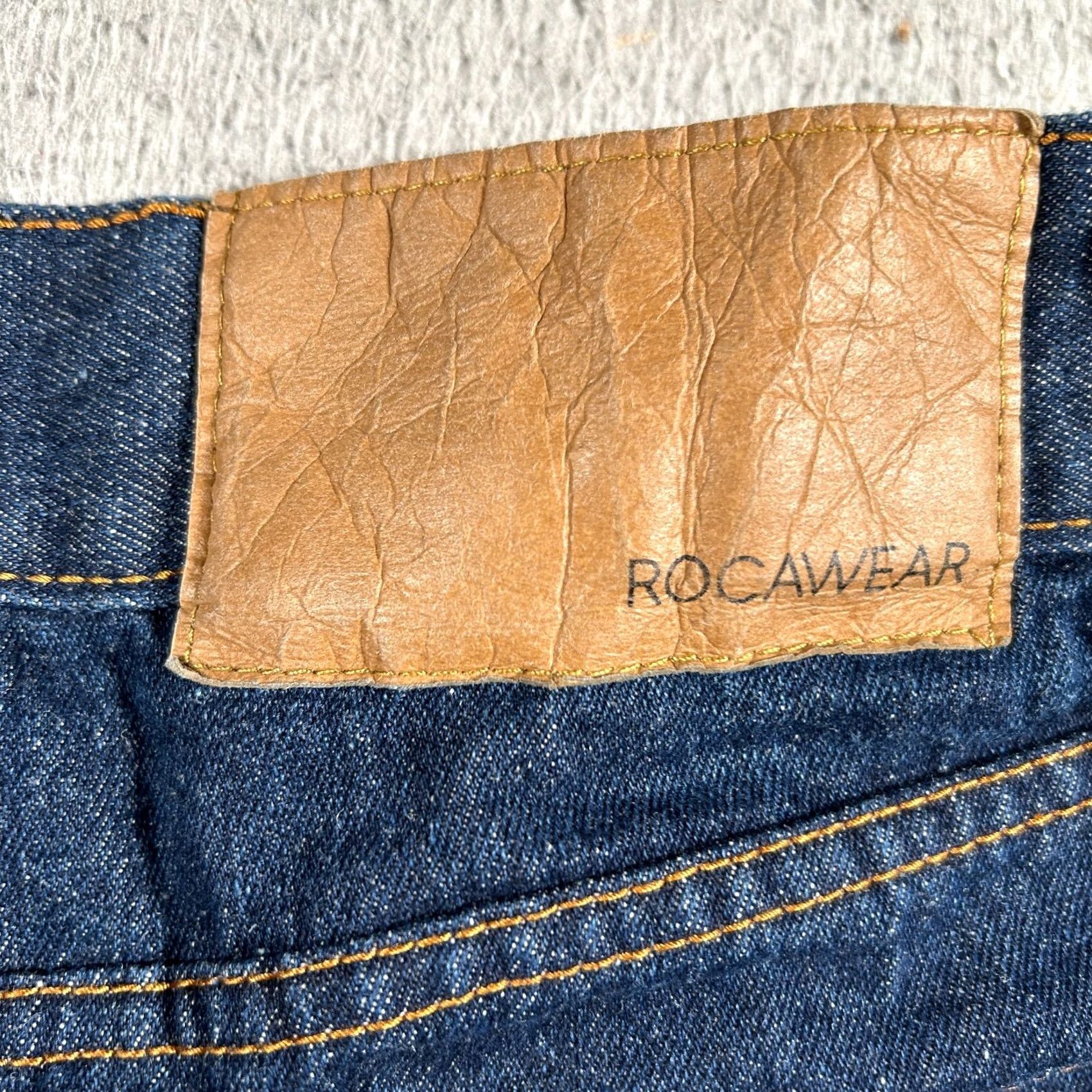 Rocawear Rocawear Jeans Men 42x30 Baggy Bootcut Dark Wash Denim Hip Hop Y2K Jeans Boys? Size US 30 / EU 46 - 5 Thumbnail