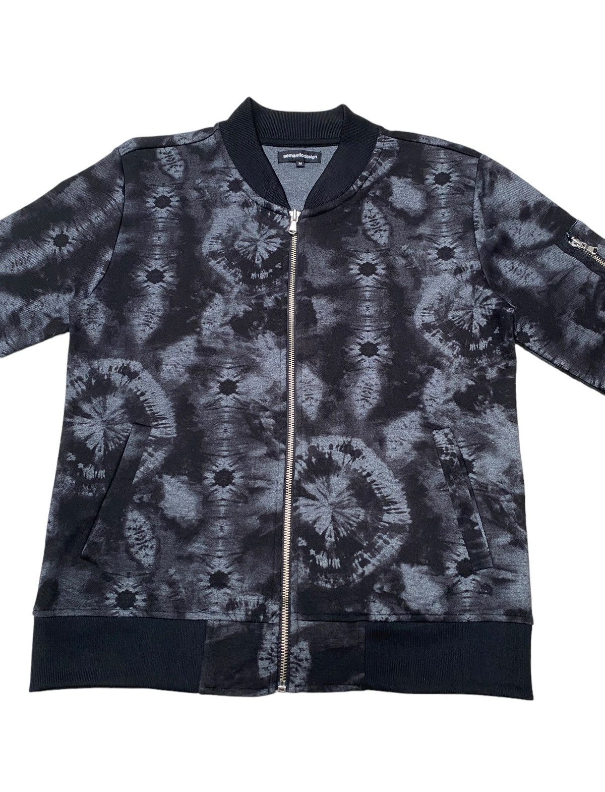 Vintage × semanticdesign Vintage Japanese Brand Semantic Design Fly Jacket 1990s Size US M / EU 48-50 / 2 - 3 Thumbnail