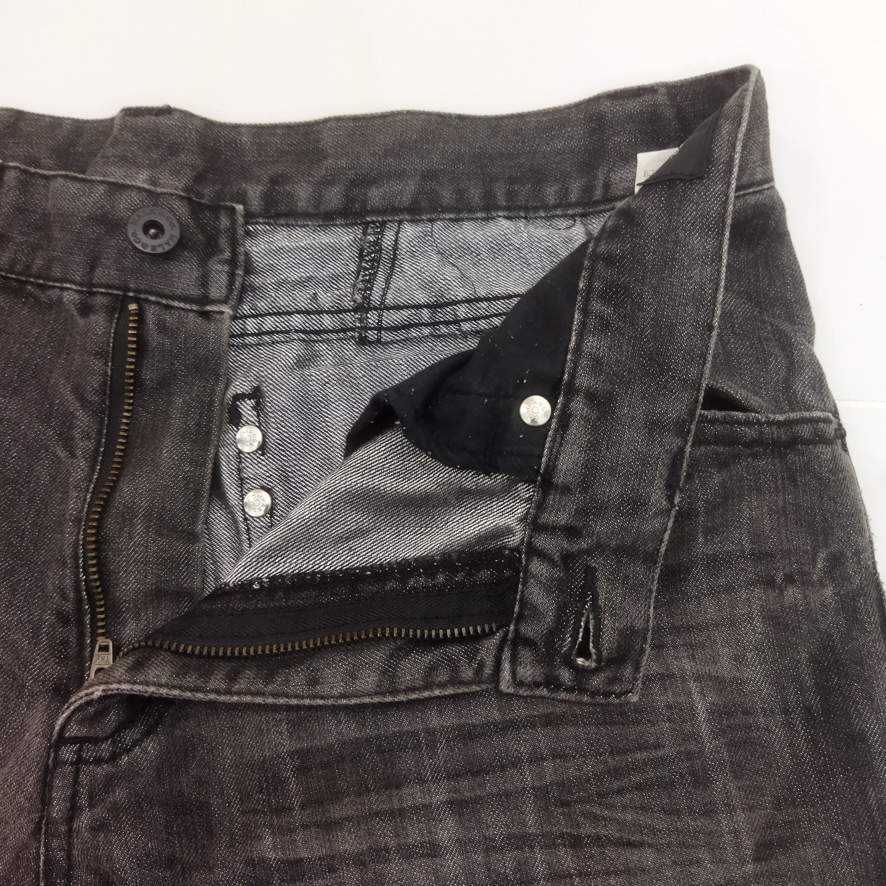 Japanese Brand MALE & CO BLACK JEANS PANTS Size US 32 / EU 48 - 6 Thumbnail
