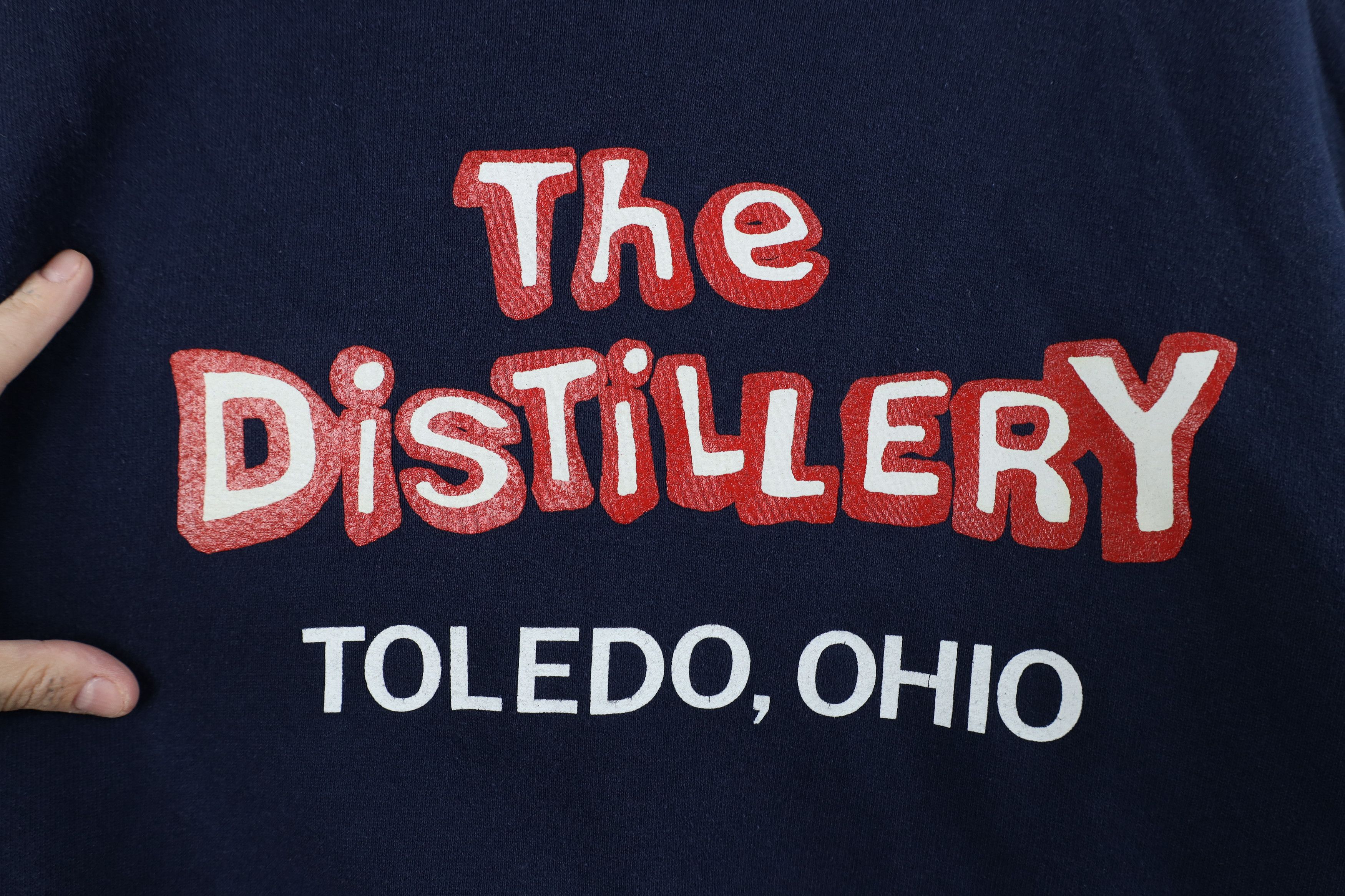Russell Athletic Vintage 90s Russell Athletic Distillery Baseball Hoodie Blue Size US M / EU 48-50 / 2 - 4 Thumbnail
