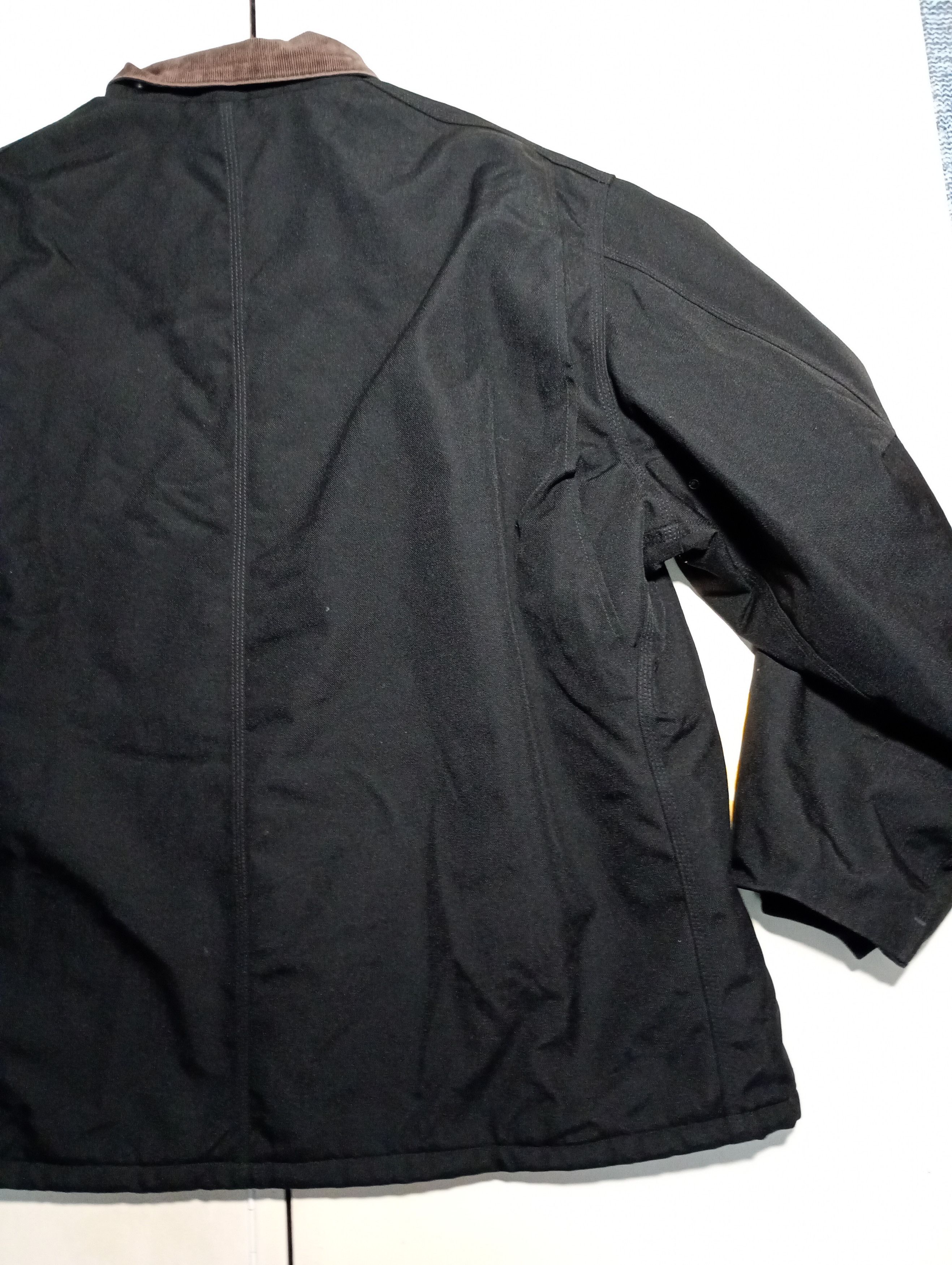 Carhartt Carhartt Quilt Lined Canvas Black Work Jacket Size US XXL / EU 58 / 5 - 16 Thumbnail