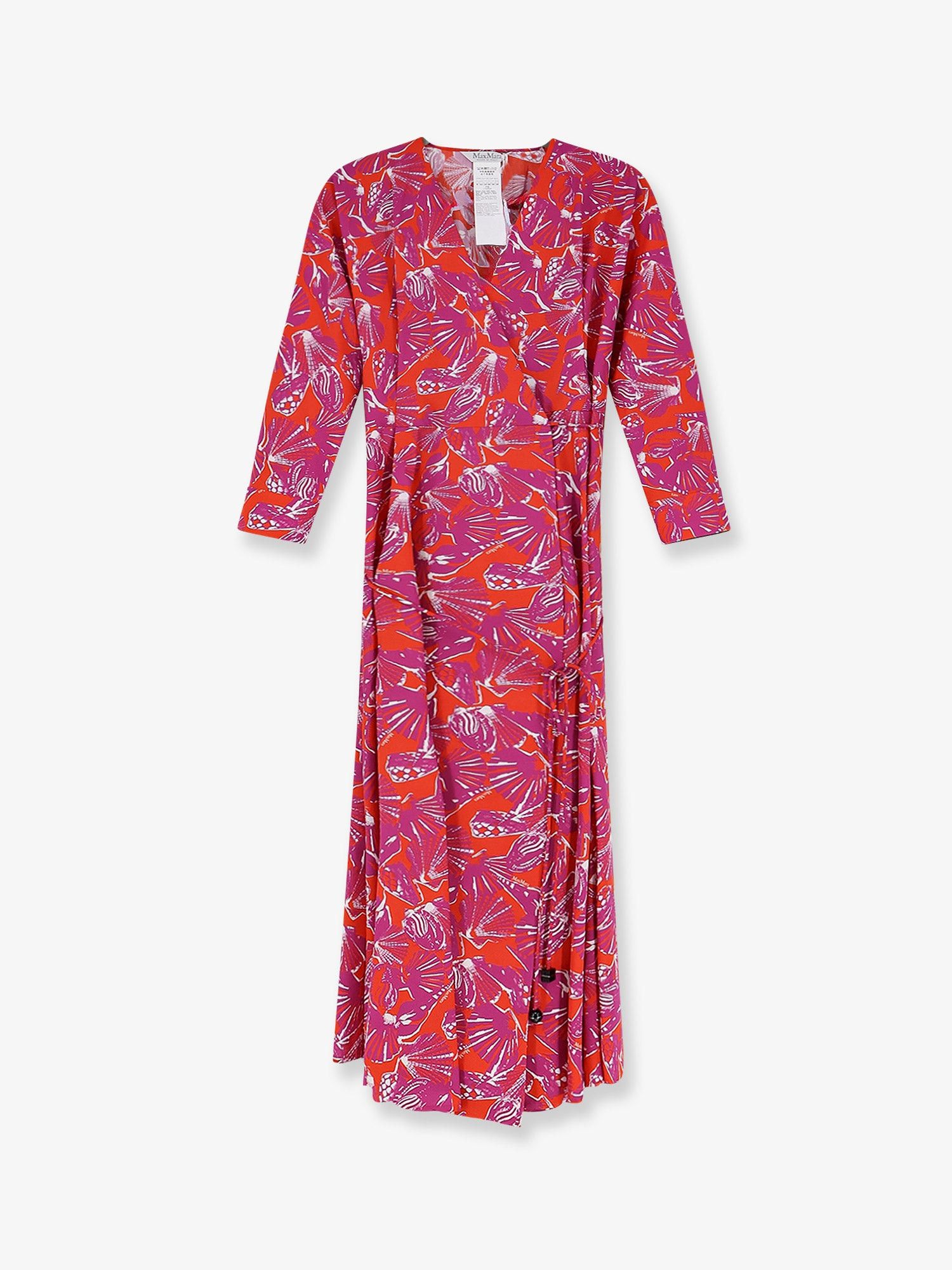 Max Mara Mxmcamino Printed Cotton Dress Size L / US 10 / IT 46 - 1 Thumbnail