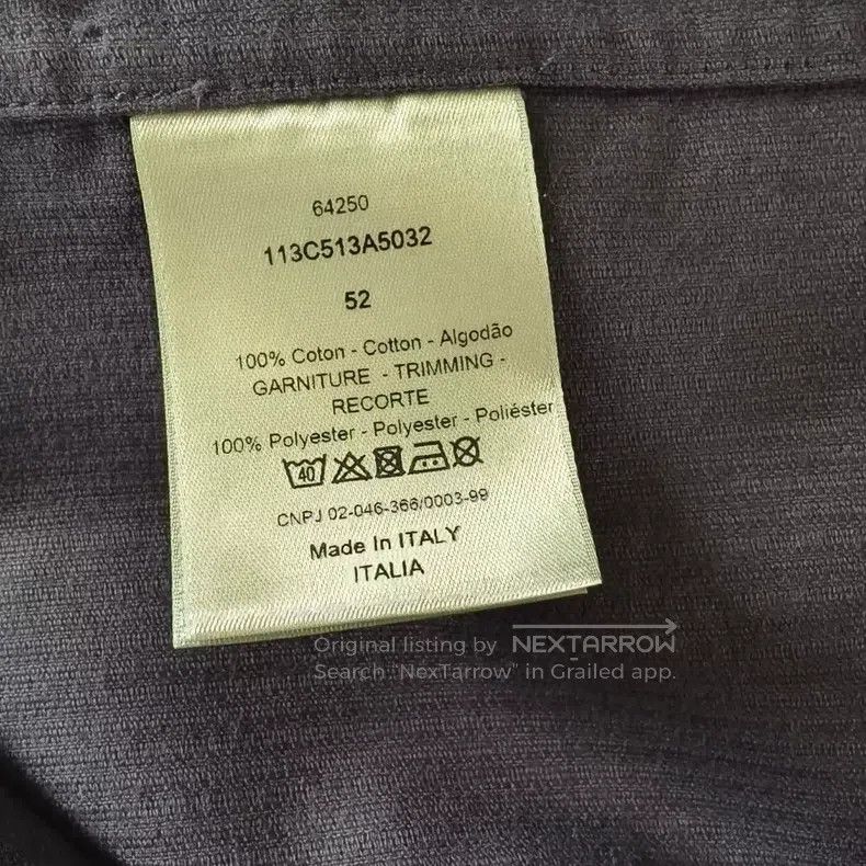 Dior Patch embroidered cotton corduroy coat