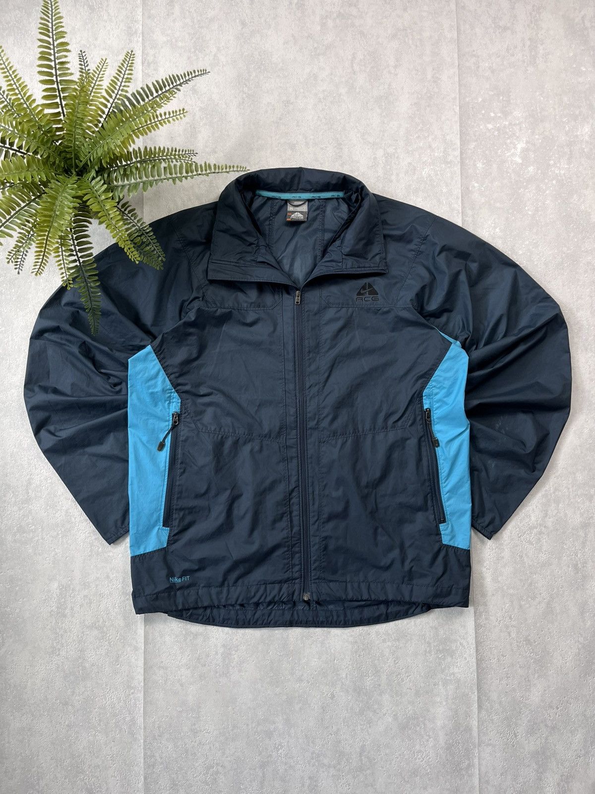 Nike ACG × Vintage 90’s NIKE ACG RETRO GORPCORE SWOOSH LOGO RARE TRACK JACKET Size US M / EU 48-50 / 2 - 1 Thumbnail