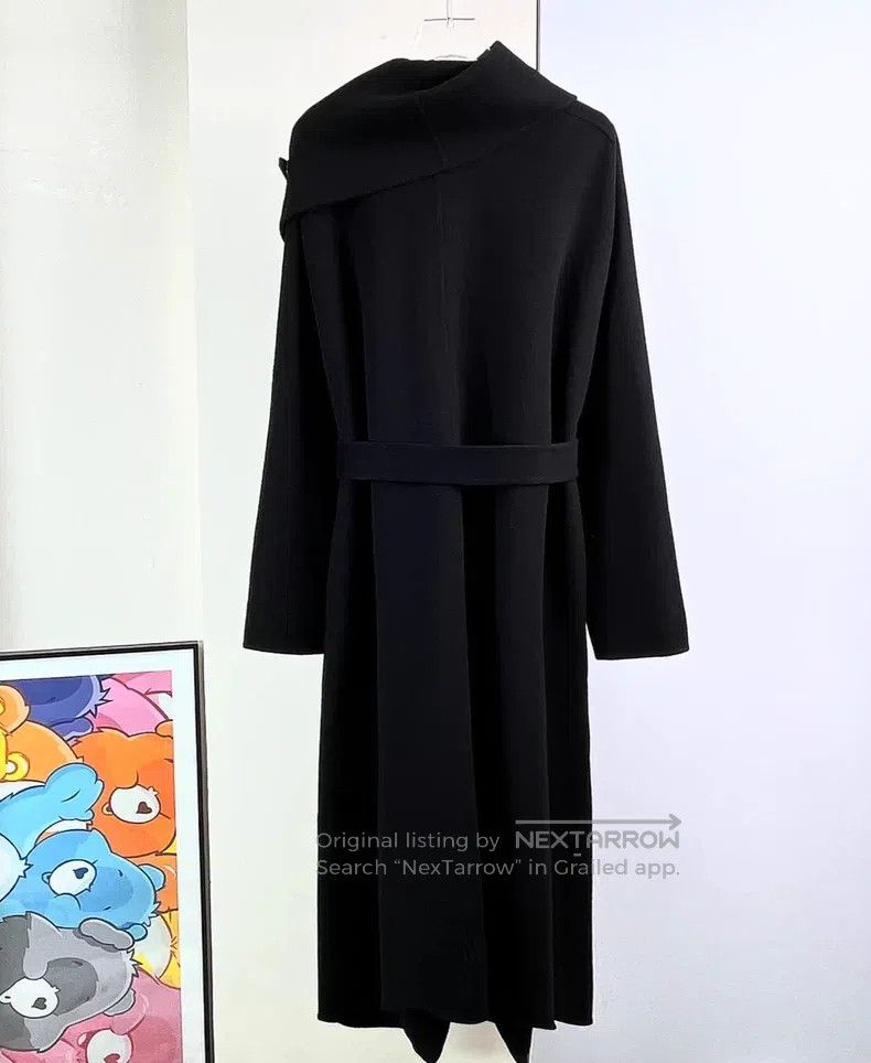 Hermes Hermes Black Cashmere Coat Jacket Size S / US 4 / IT 40 - 2 Thumbnail