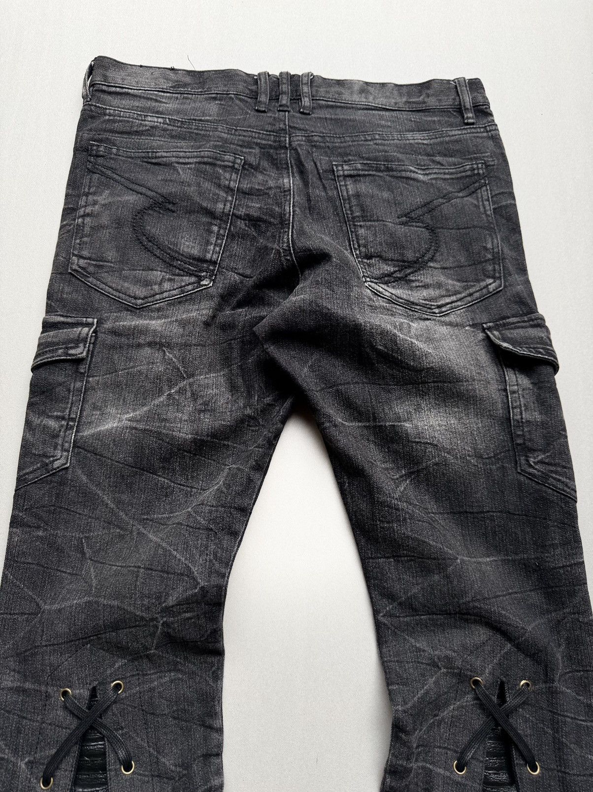 semanticdesign lace-up flare jeans Size US 28 / EU 44 - 6 Thumbnail