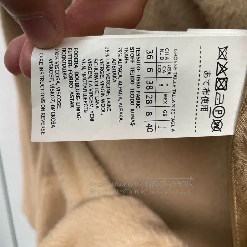Max Mara Max Mara Overcoat Size S / US 4 / IT 40 - 4 Thumbnail
