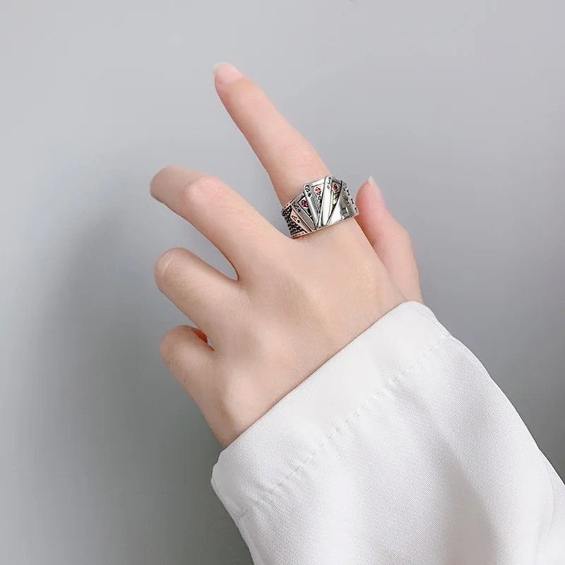Other Retro Royal Poker Ring Size ONE SIZE - 3 Thumbnail