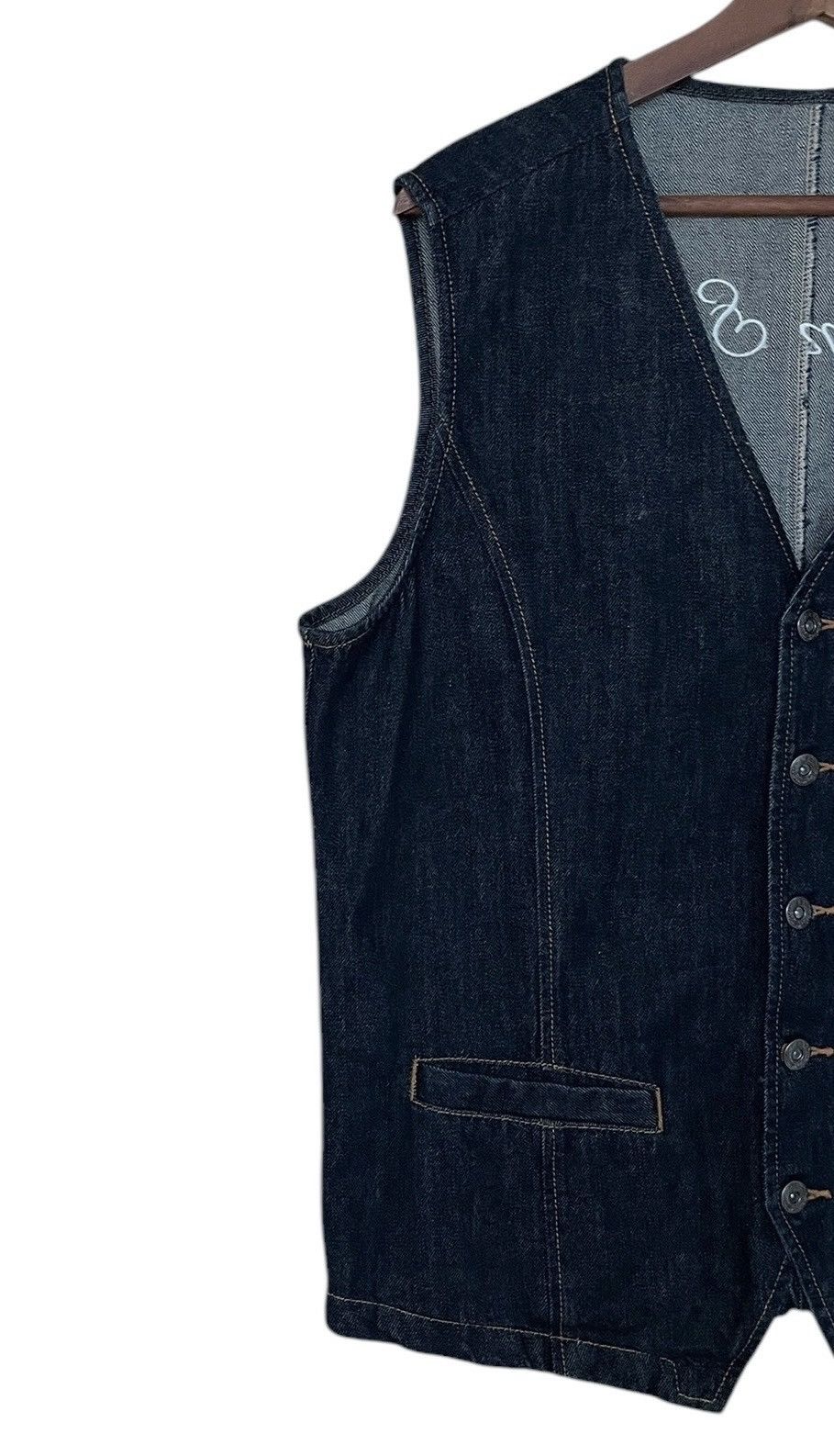 Vintage Vintage Japanese Brand Denim Street Vest 2000s Size US XL / EU 56 / 4 - 5 Thumbnail