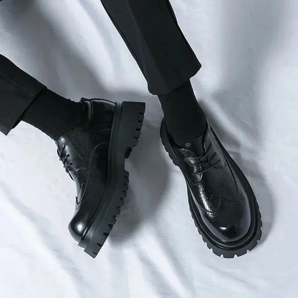 Leather Matsumaru x Emi Chunky Sole Brogue Shoes Size US 7 / EU 40 - 7 Thumbnail