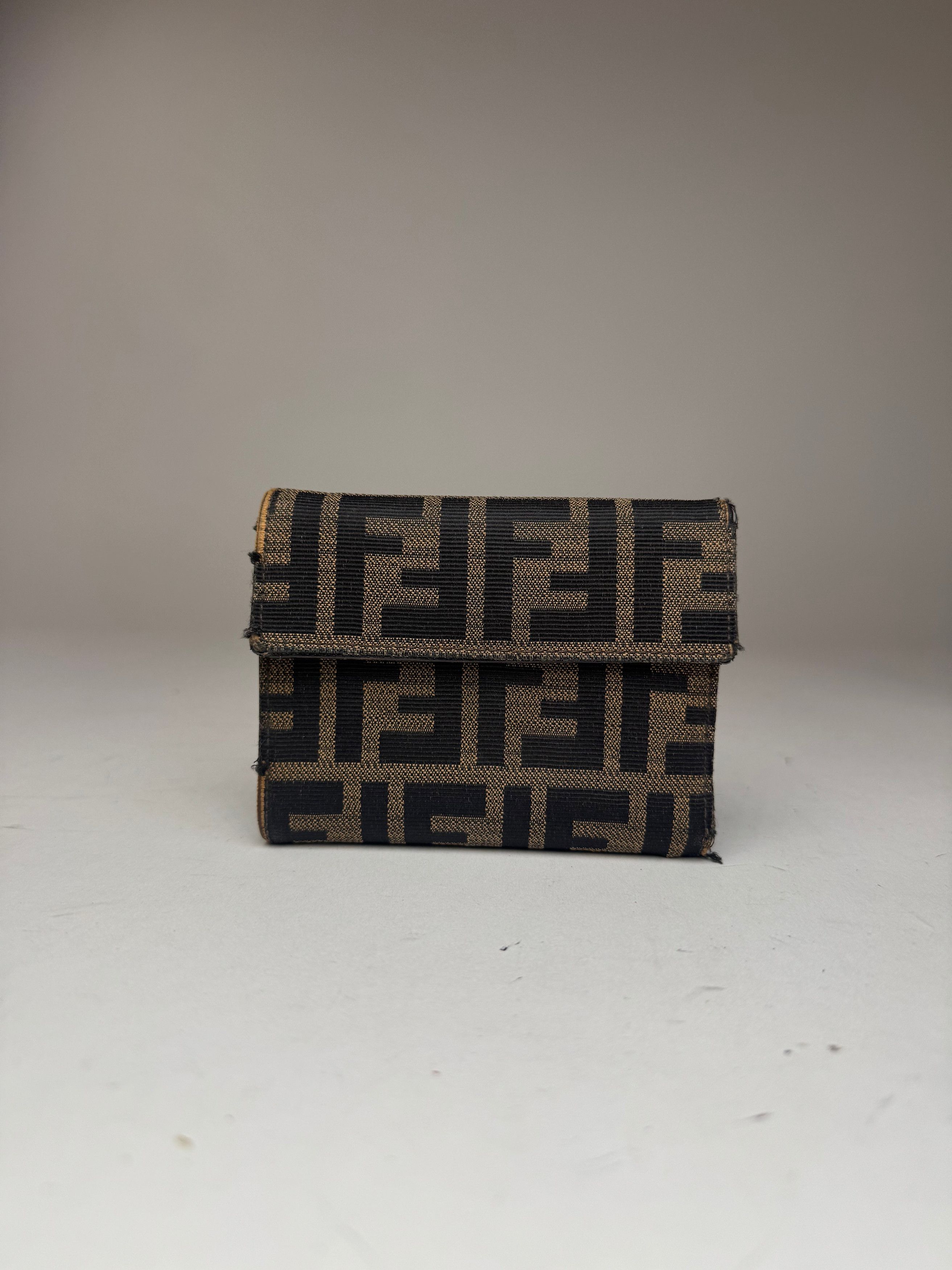 Fendi Vintage FF Monogramm wallet Brown Size ONE SIZE - 1 Thumbnail