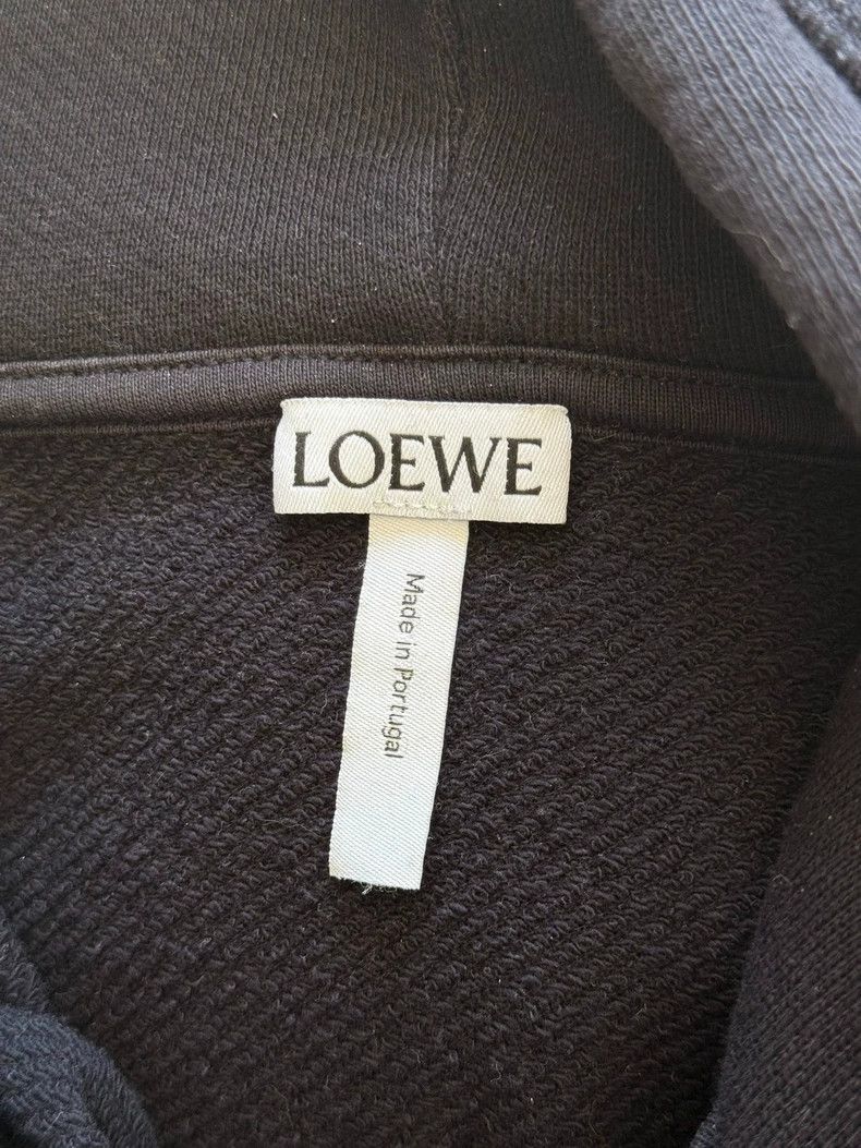 Loewe Loewe Dark blue classic retro hoodie sweater Size US M / EU 48-50 / 2 - 5 Thumbnail