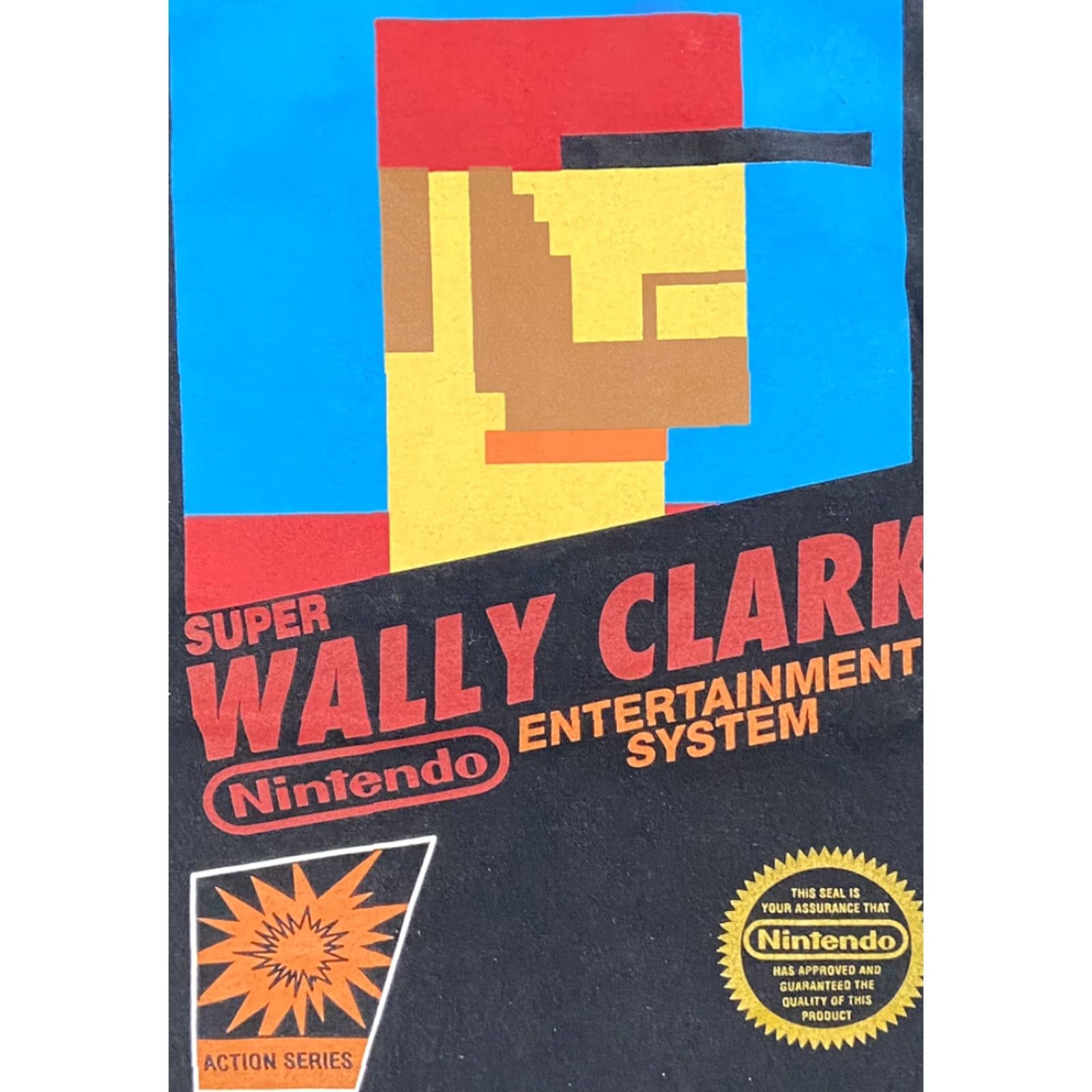 Nintendo VINTAGE Nintendo Shirt Port and Company Adult 2XL Black Crew Neck Wally Clark Graphic Logo Mens Size US XXL / EU 58 / 5 - 4 Thumbnail