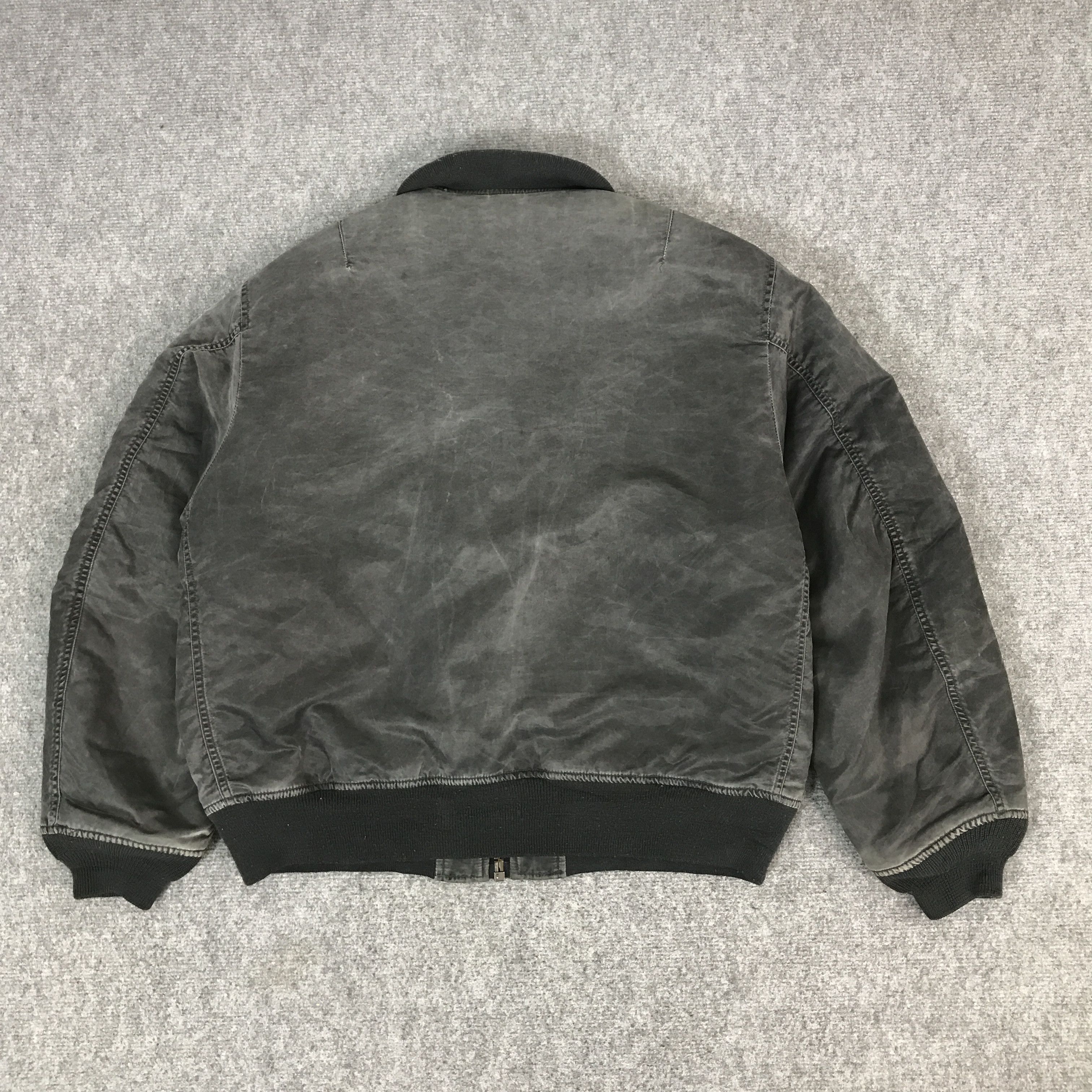 Japanese Brand VTG AIR FORCE INTERMEDIATE MA-1 BOMBER JACKET JACKET Size US L / EU 52-54 / 3 - 3 Thumbnail