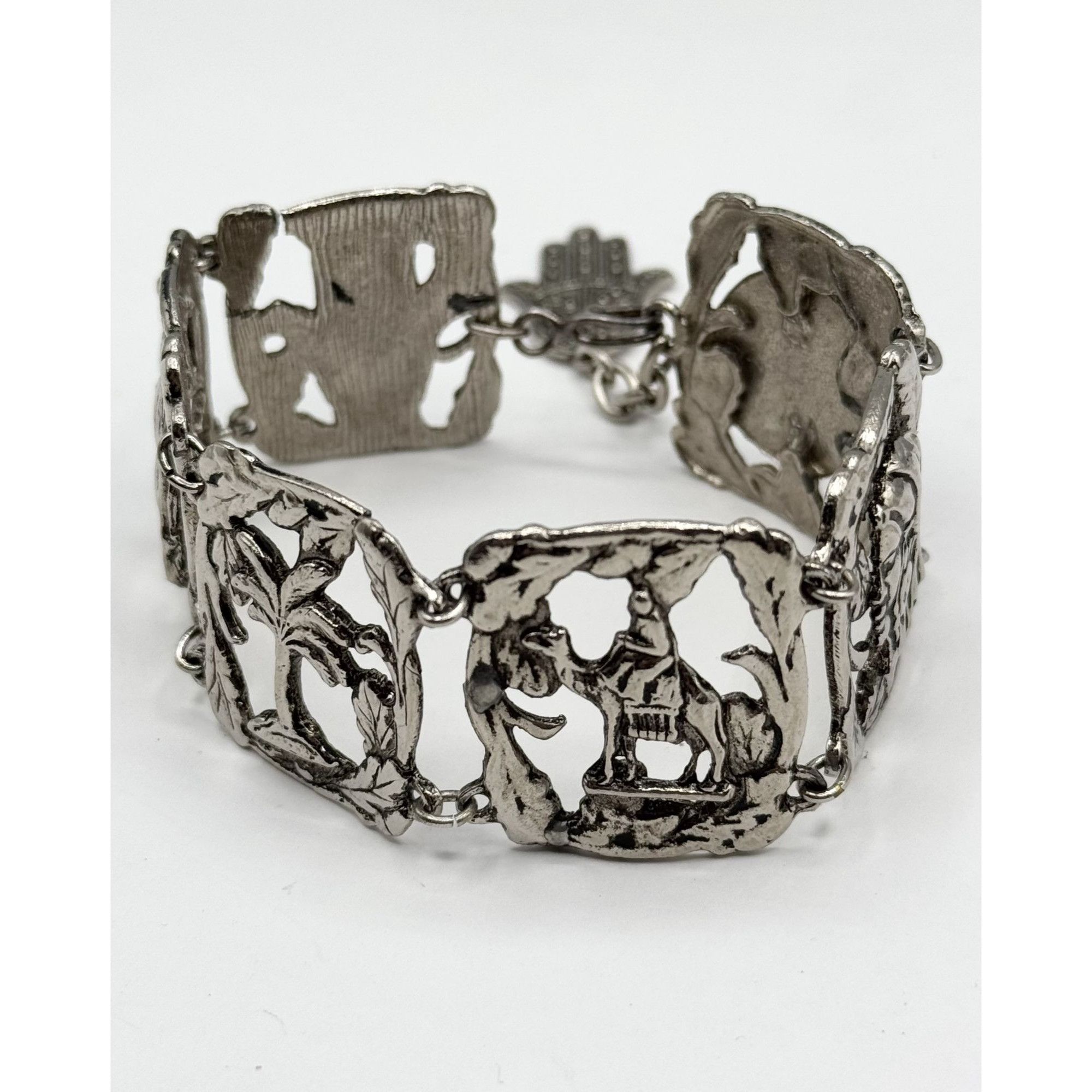 Vintage Vintage souvenir Du Maroc travel panel bracelet Size ONE SIZE - 2 Thumbnail