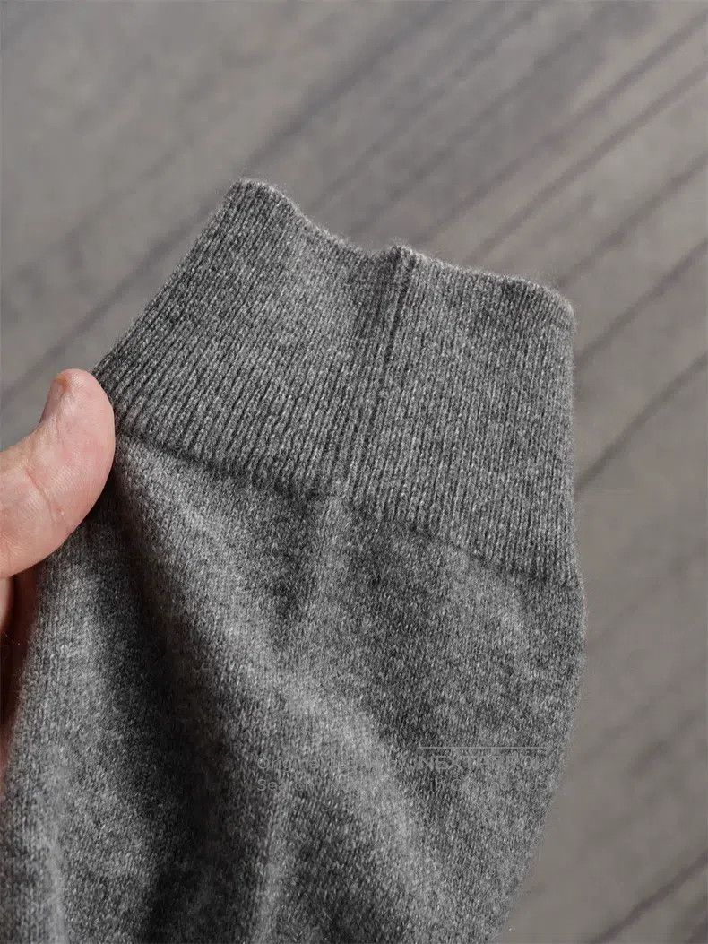 Hermes Hermes Thick Grey Cashmere Sweater Size US XL / EU 56 / 4 - 3 Thumbnail