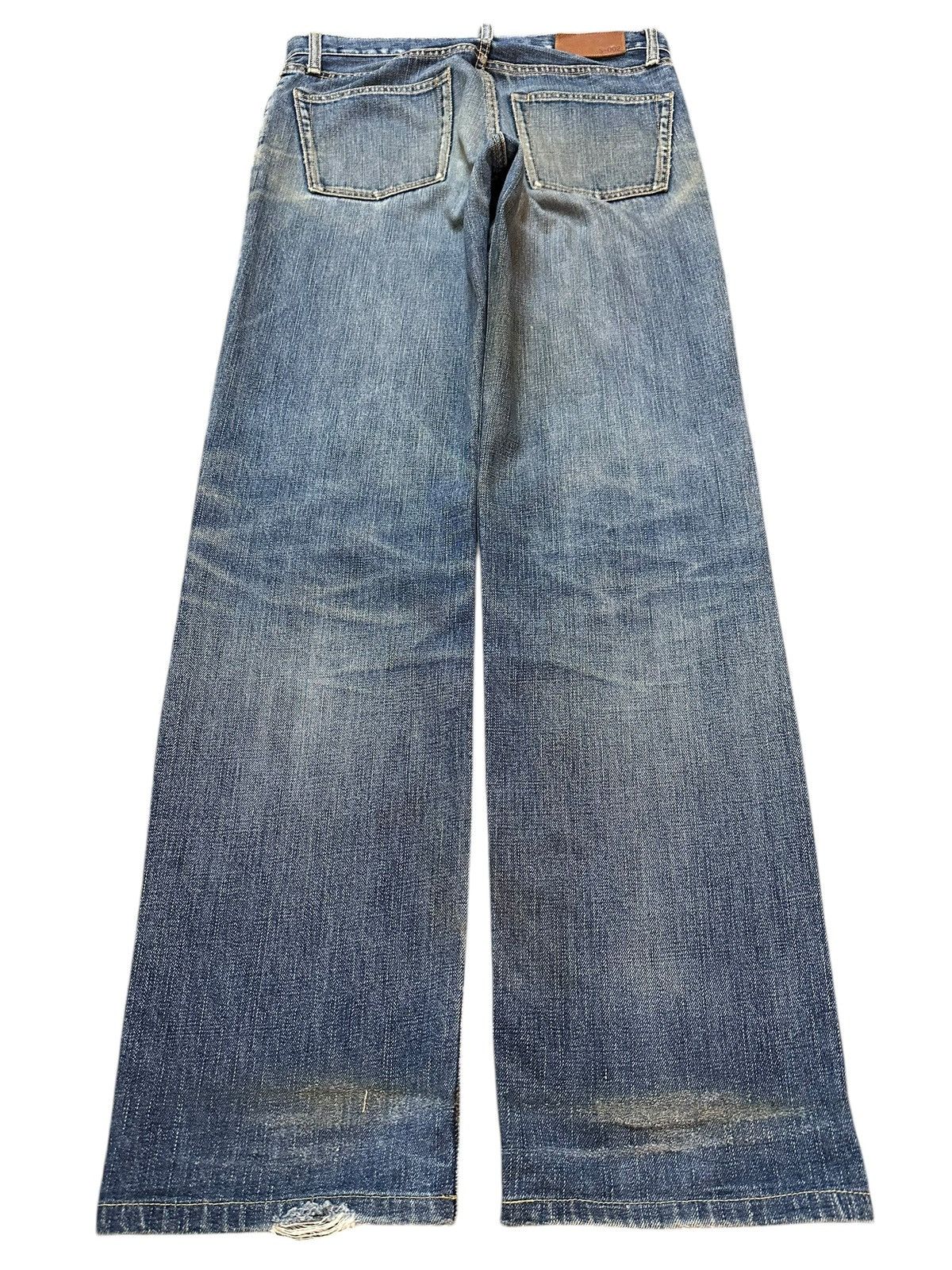 Uniqlo Vintage Japanese Uniqlo Mud Faded Wash Distress Style Jeans Size US 31 - 2 Thumbnail