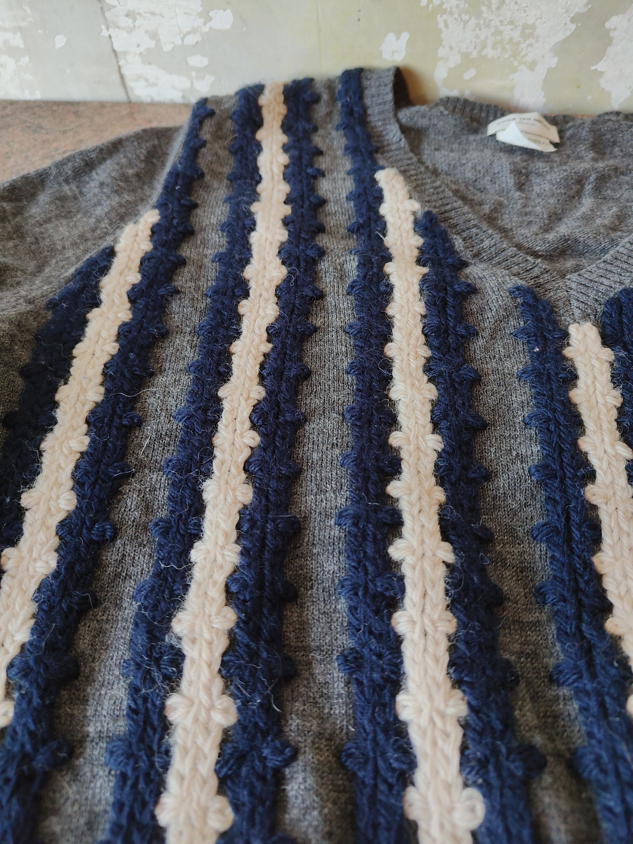 Dries Van Noten Vintage dries van noten sweater 100% wool pull jumper Size US M / EU 48-50 / 2 - 3 Thumbnail