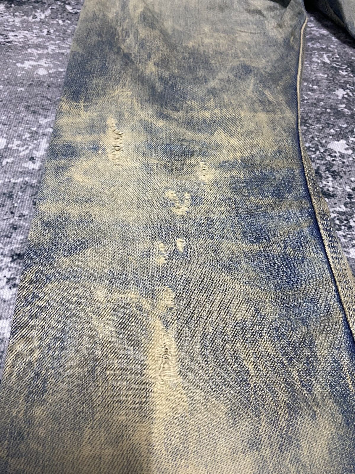 Diesel Vintage Diesel Industry Distressed Denim Jeans Made in Italy Size US 32 / EU 48 - 17 Thumbnail