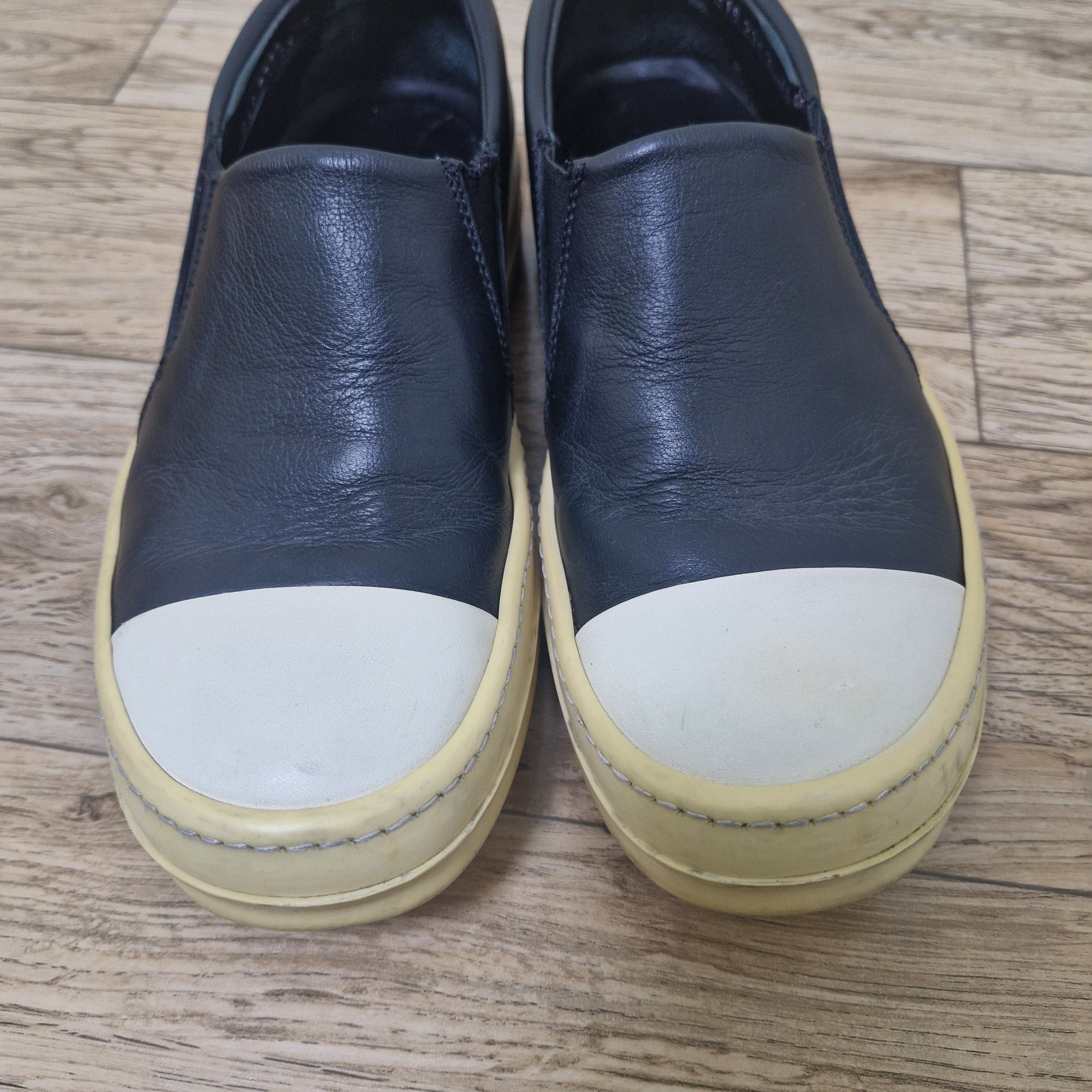 Rick Owens RICK OWENS Mainline Ramones Leather Slip Ons Size US 5 / IT 35 - 4 Thumbnail