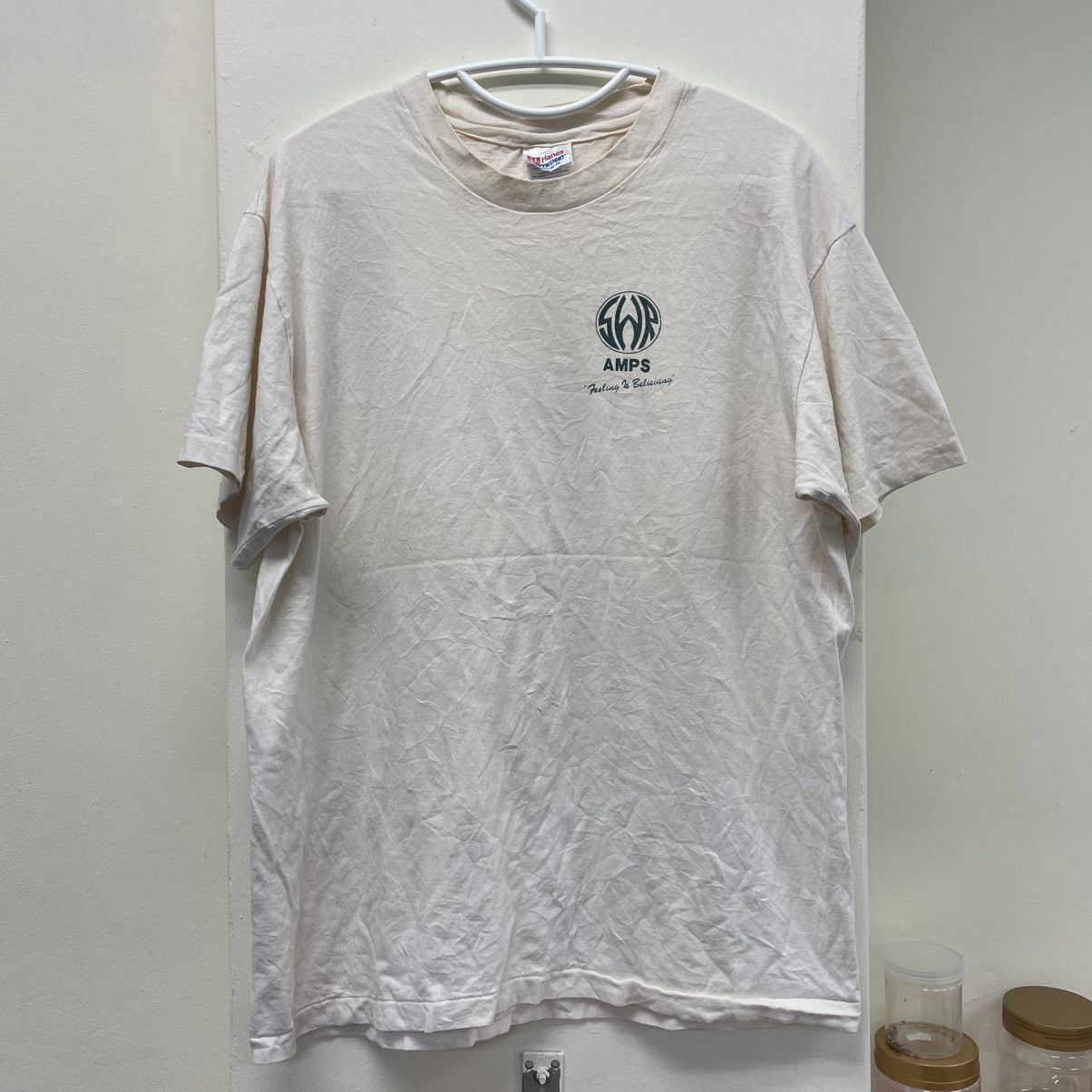 Rare 90s SWR Bass Systems Promo t shirt