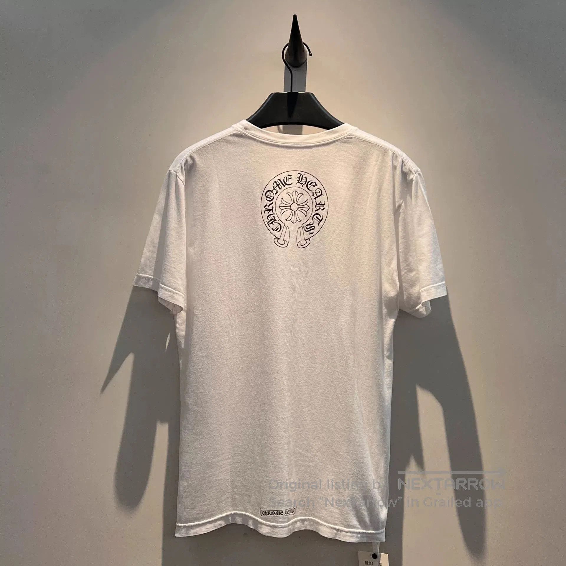 Chrome Hearts chrome hearts white pocket short sleeve t. Size US M / EU 48-50 / 2 - 2 Thumbnail