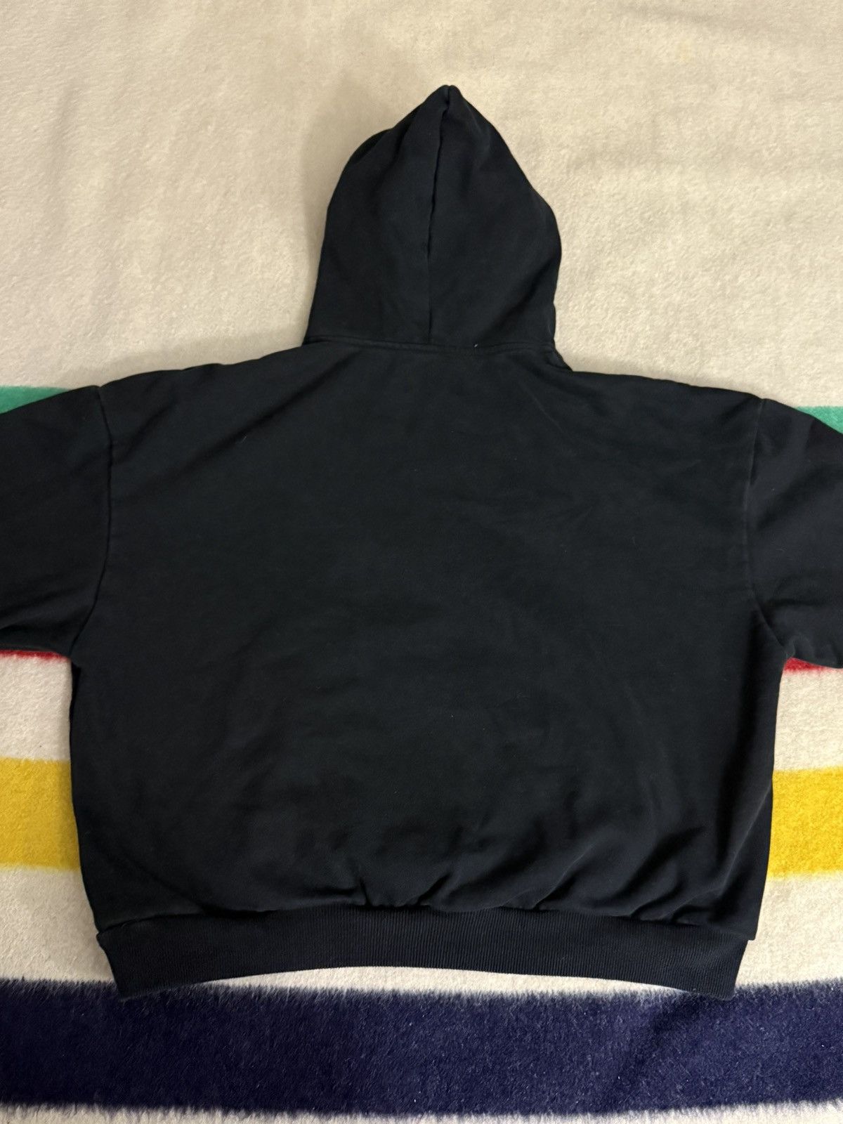 Fugazi 2025 Fugazi Trevor Gorji Runway Boxy Cropped Hoodie Medium Size US M / EU 48-50 / 2 - 3 Thumbnail